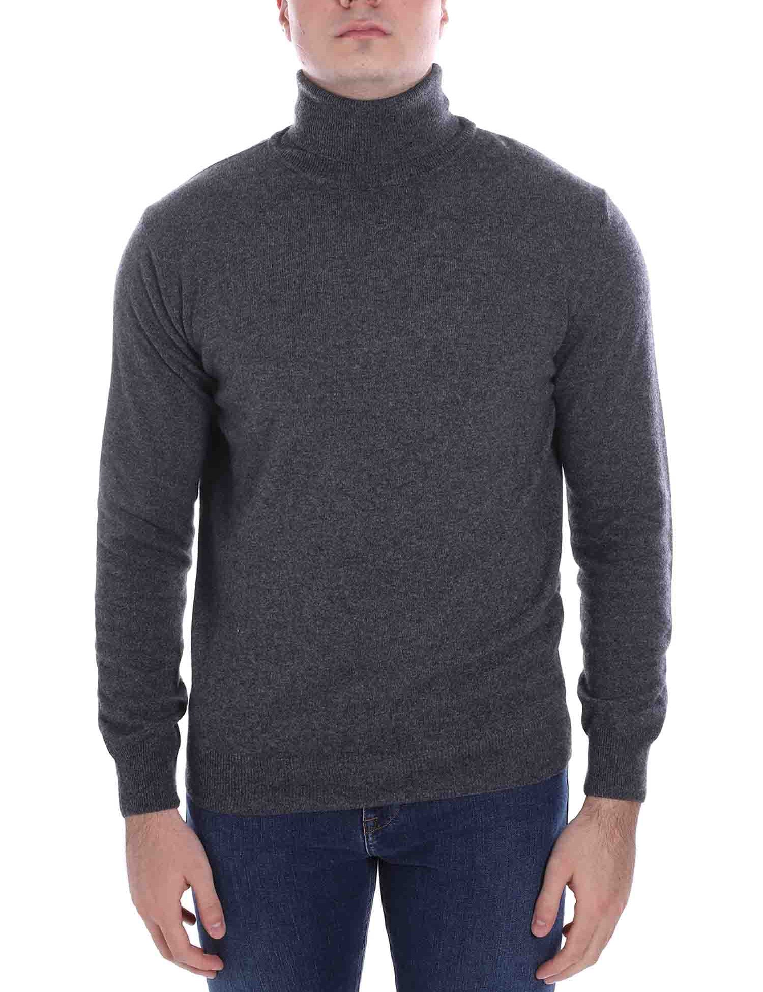 Maglie a collo alto Grigio Borgoni Milano