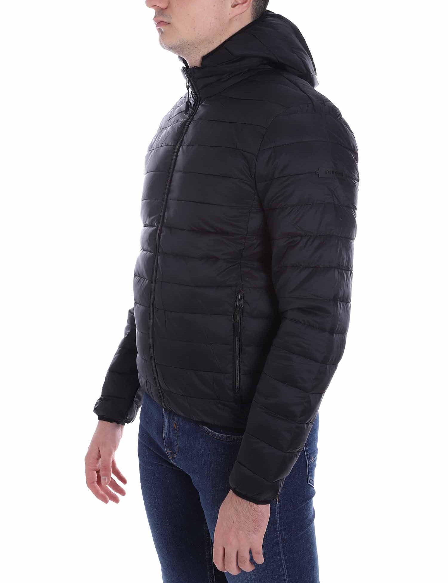 Piumini Nero Borgoni Milano