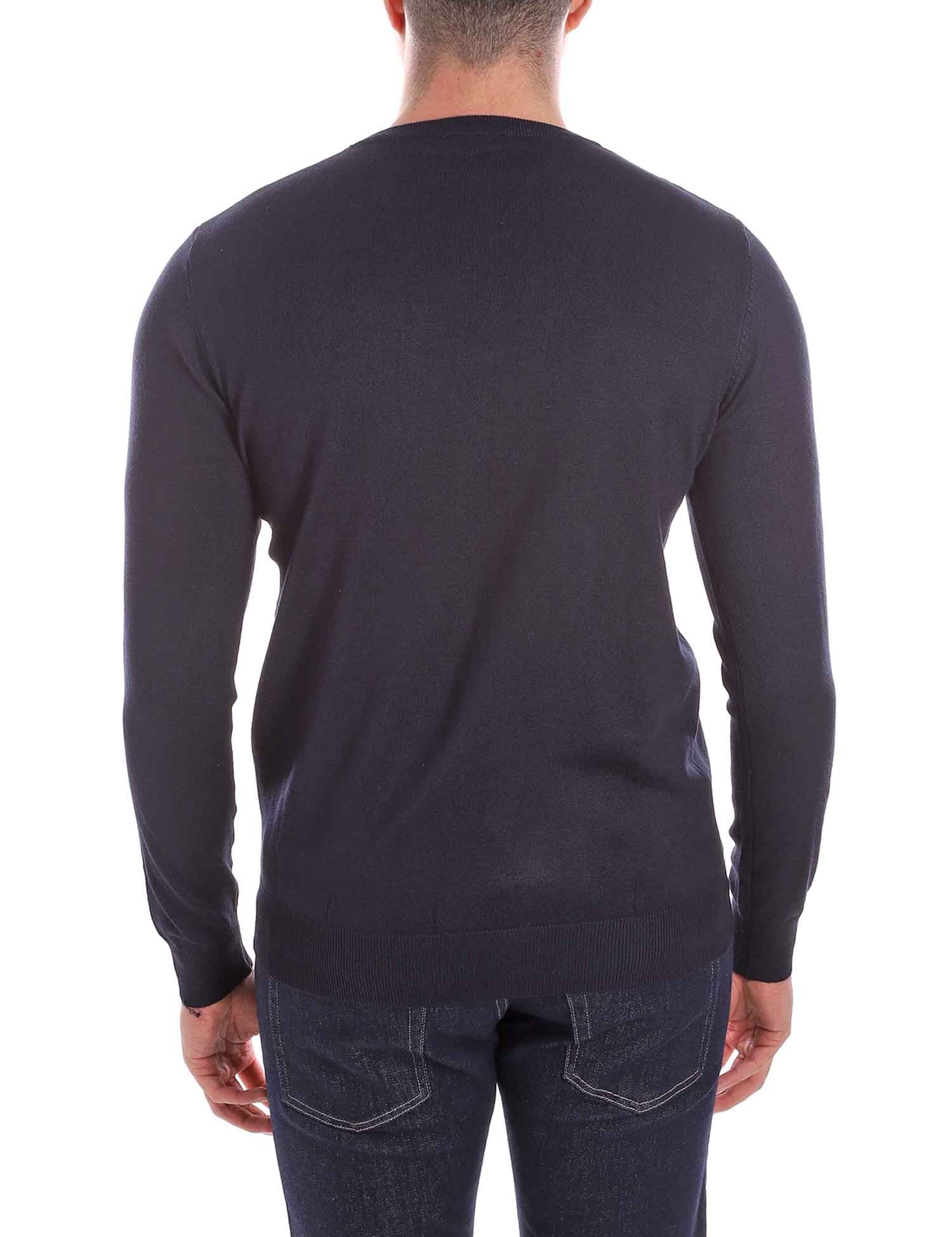 Maglioncini Blu Notte Borgoni Milano