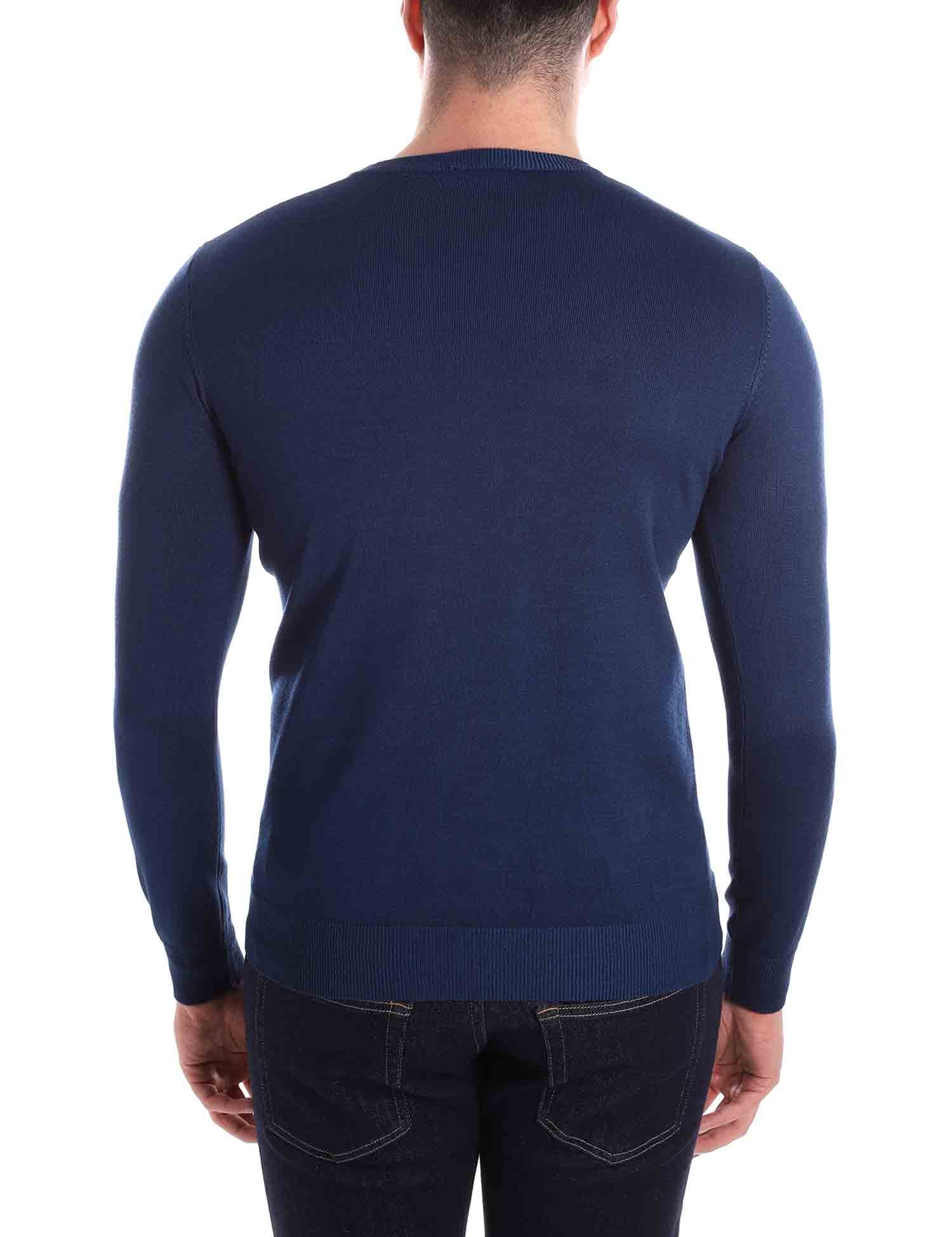 Maglioncini Blu Scuro Borgoni Milano