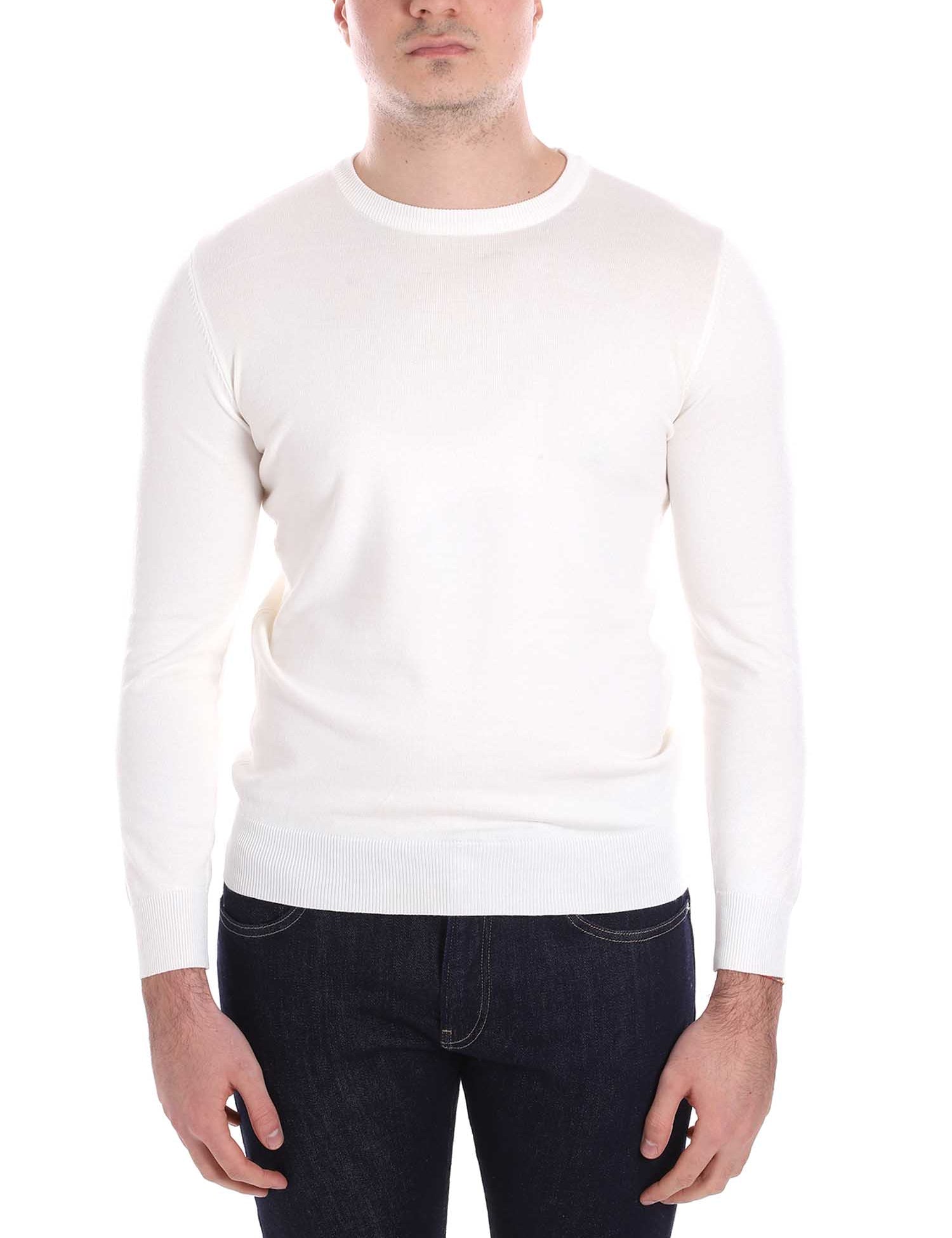 Maglioncini Bianco Borgoni Milano