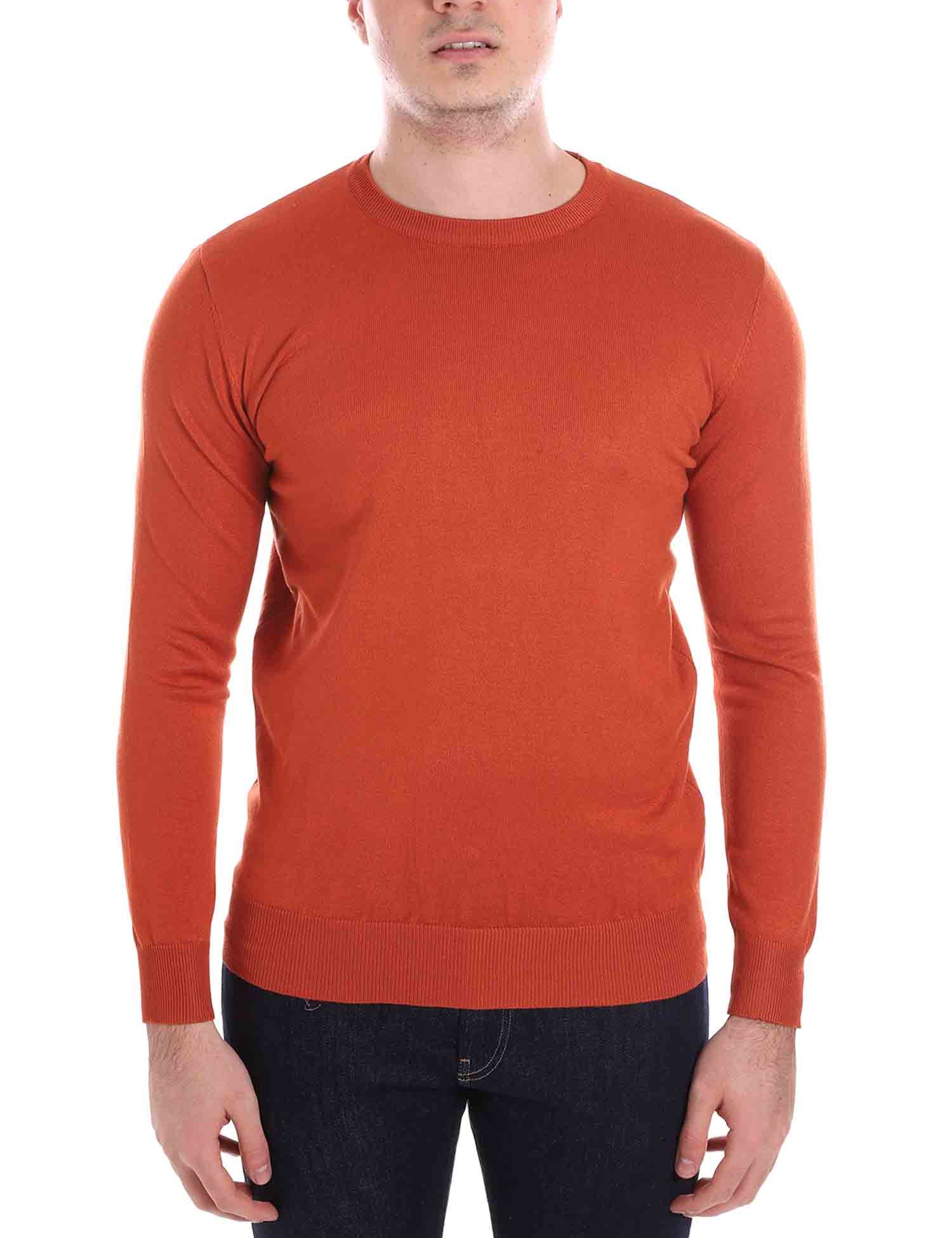 Maglioncini Arancio Borgoni Milano