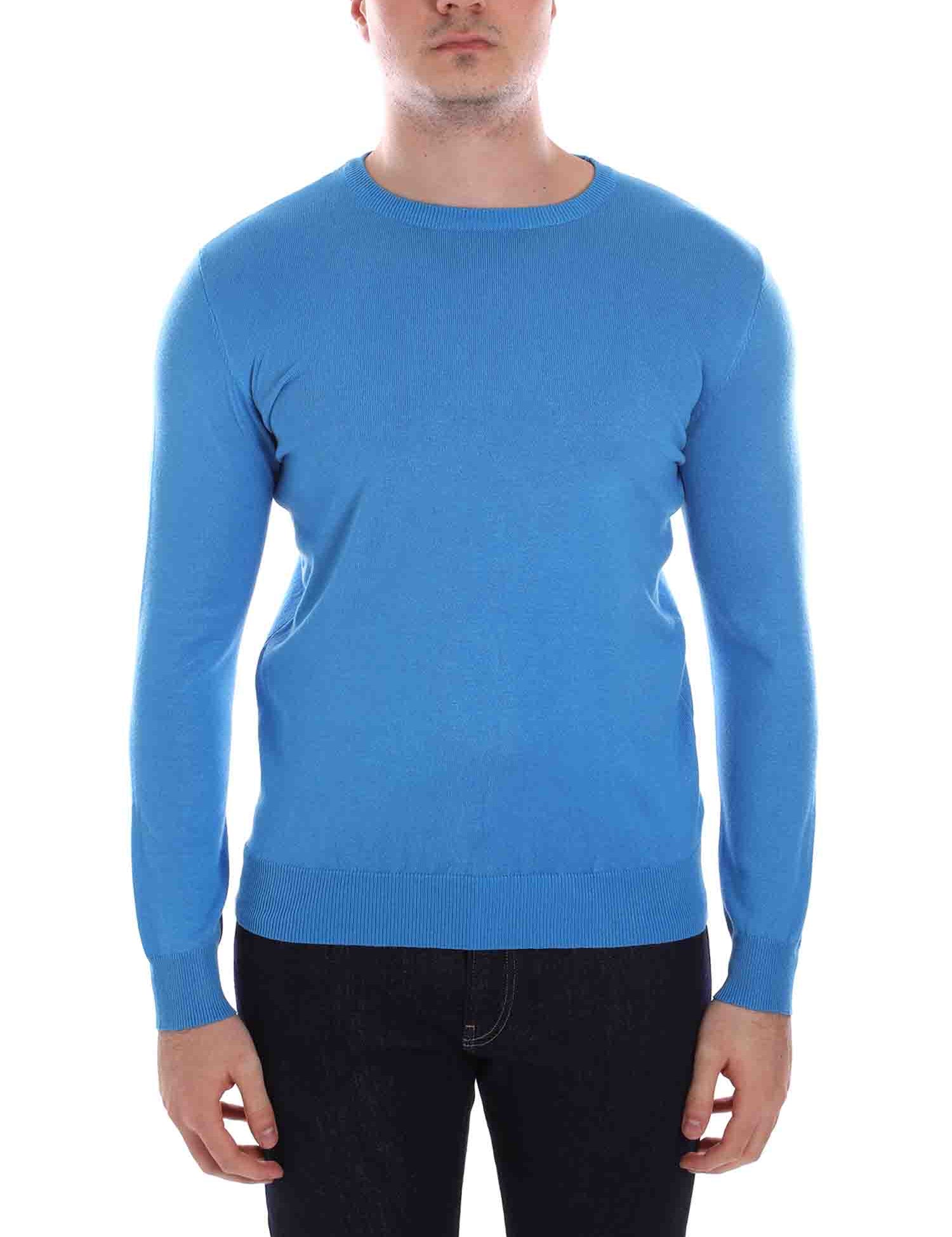 Maglioncini Celeste Borgoni Milano