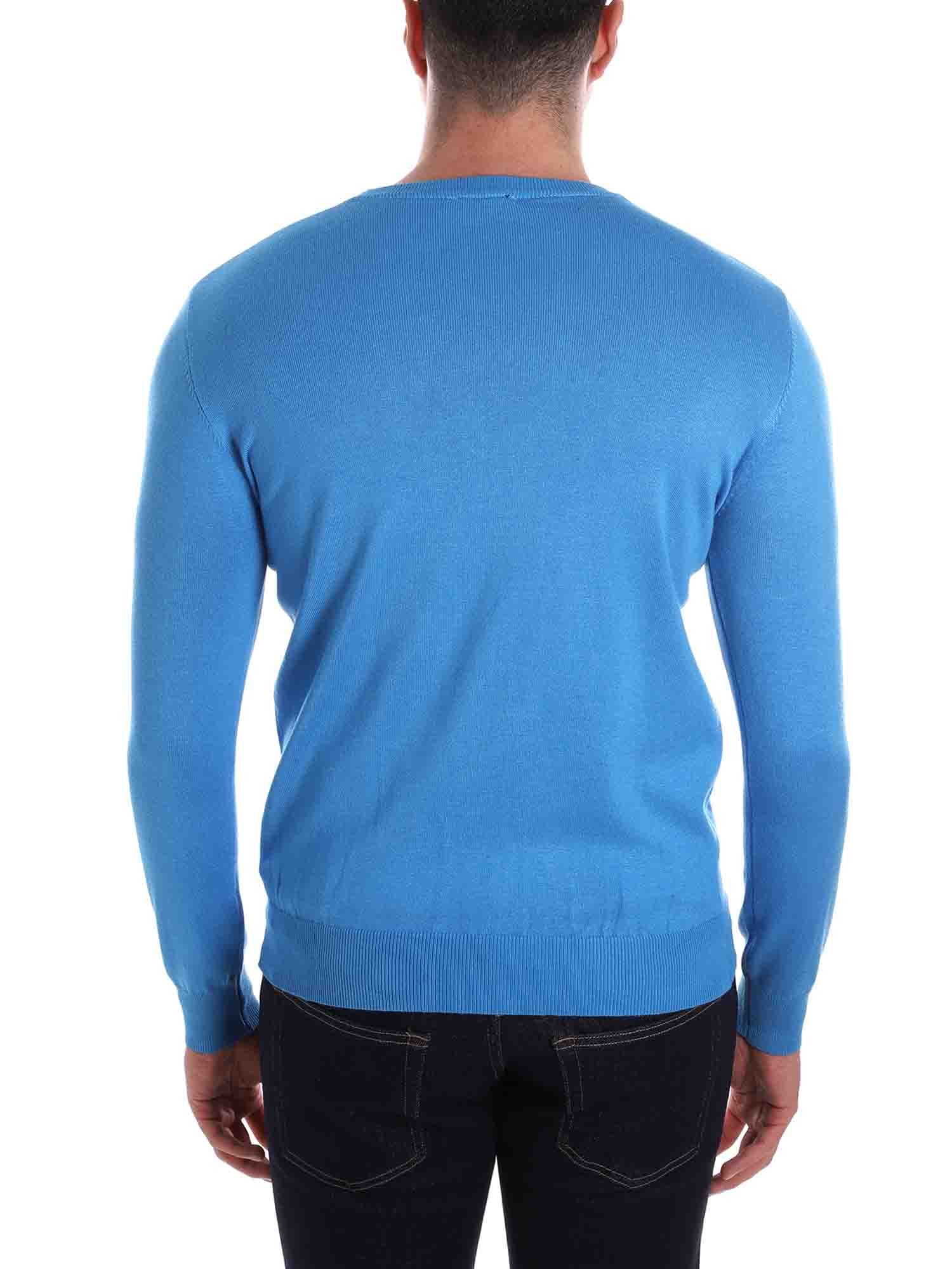 Maglioncini Celeste Borgoni Milano