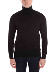 Maglie a collo alto Nero Borgoni Milano