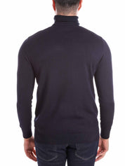 Maglie a collo alto Blu Borgoni Milano