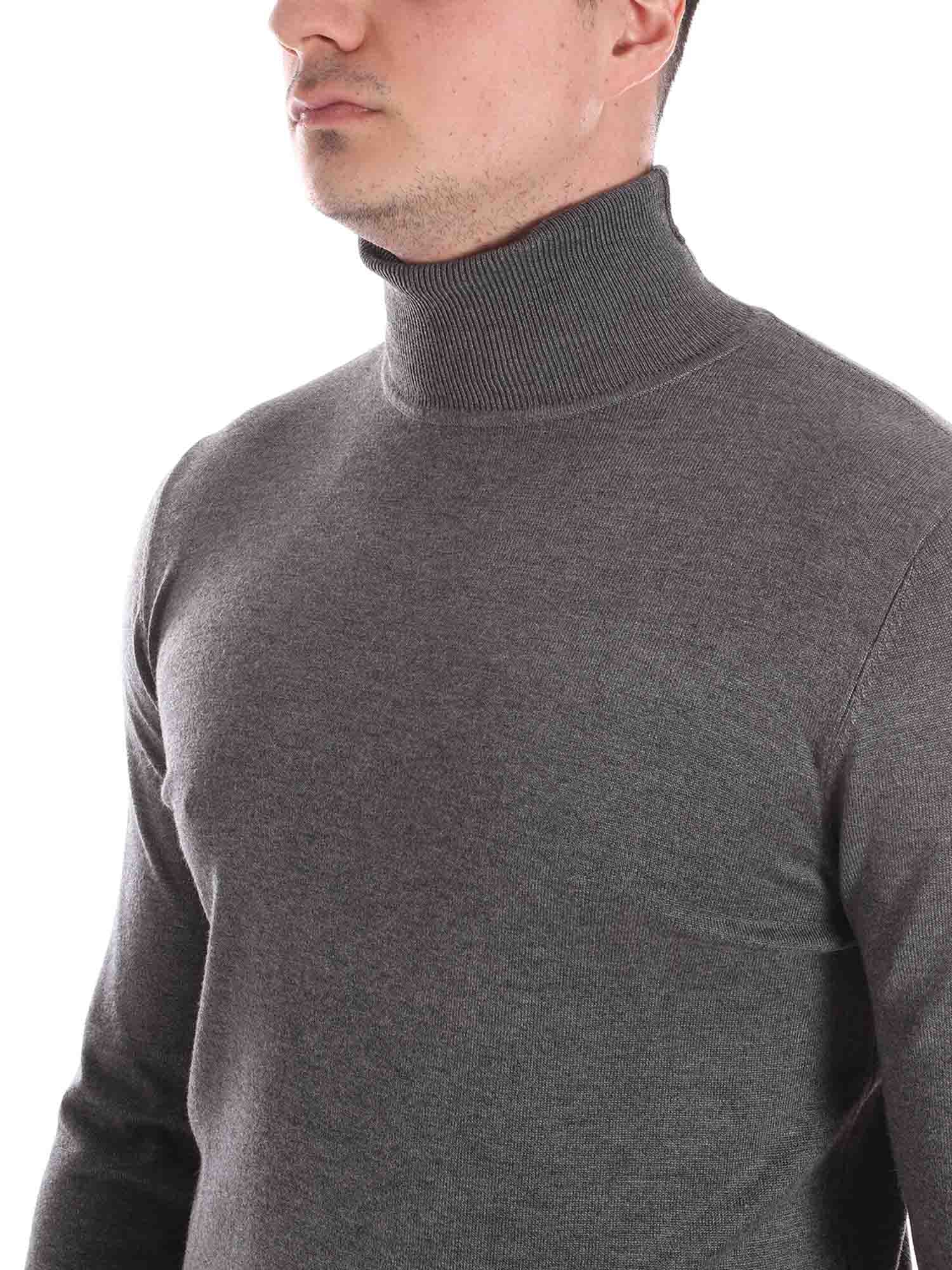 Maglie a collo alto Grigio Borgoni Milano