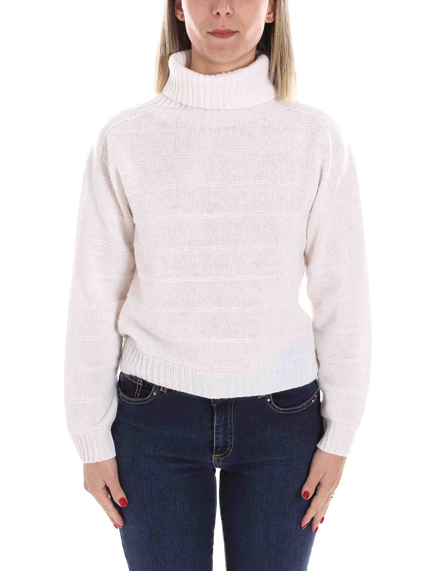 Maglie a collo alto Bianco Emme Marella