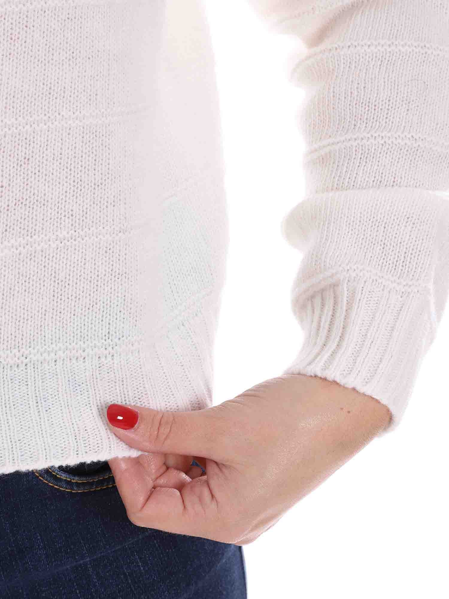 Maglie a collo alto Bianco Emme Marella