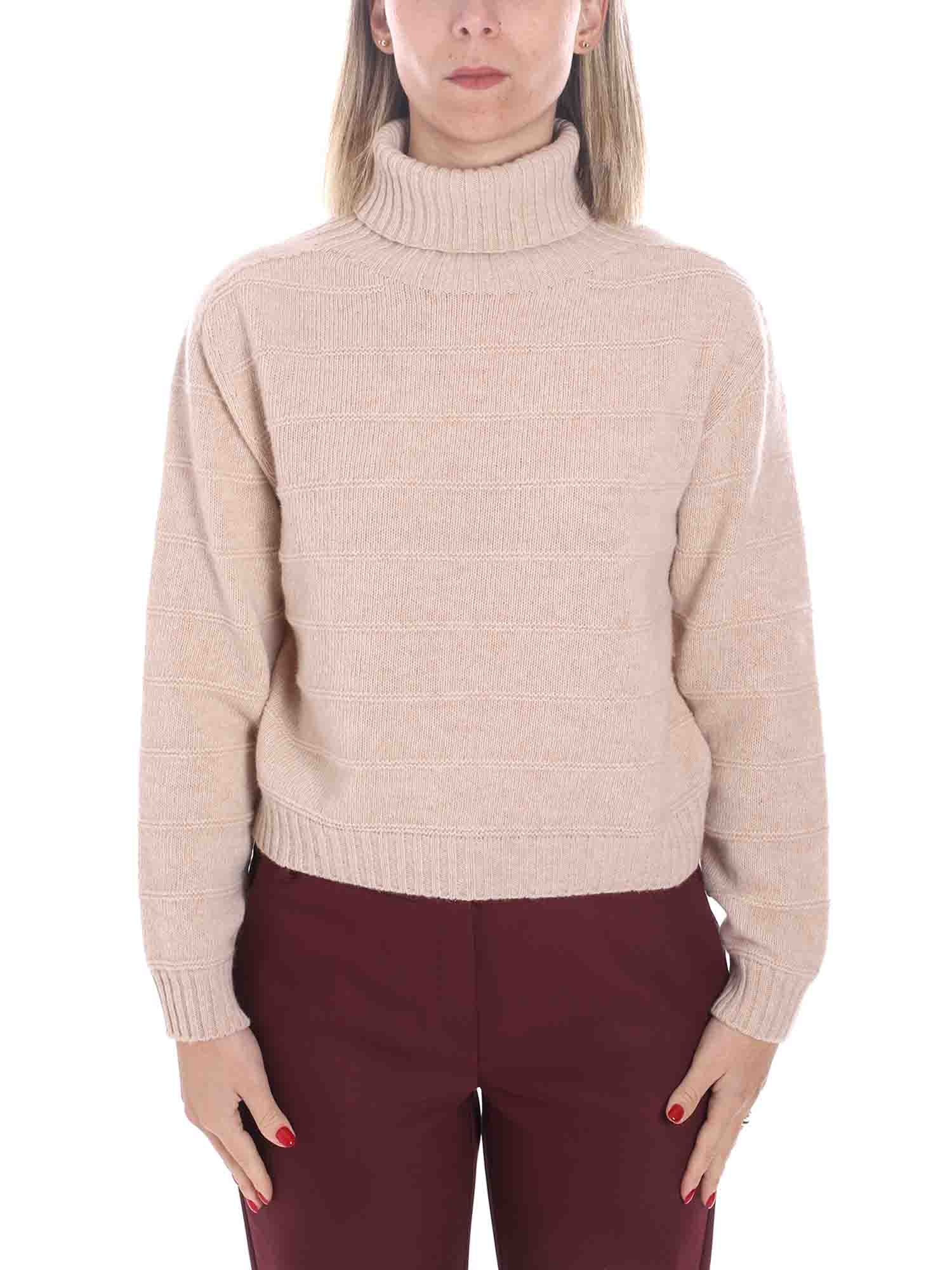 Maglie a collo alto Beige Emme Marella