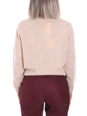 Maglie a collo alto Beige Emme Marella