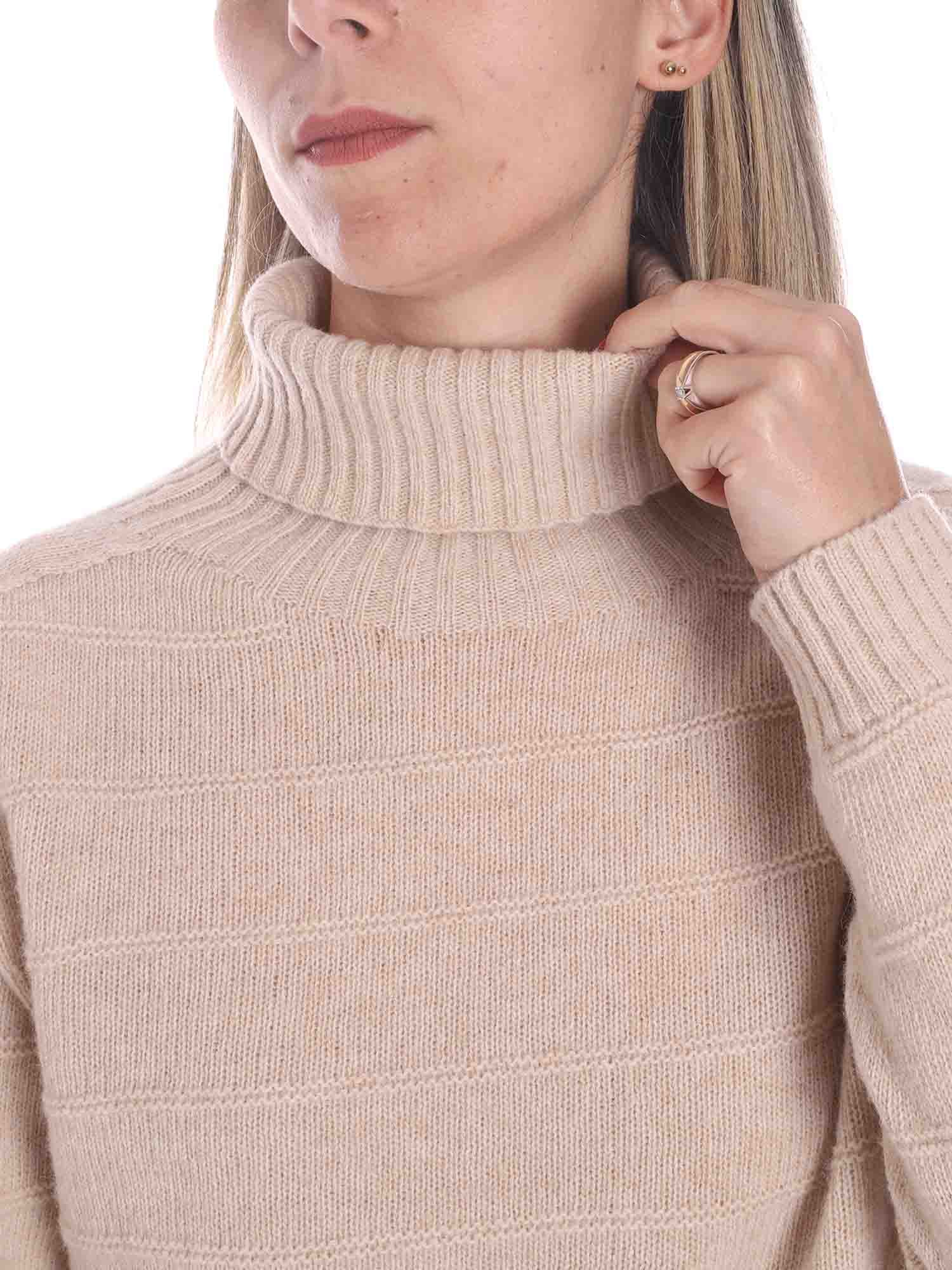 Maglie a collo alto Beige Emme Marella