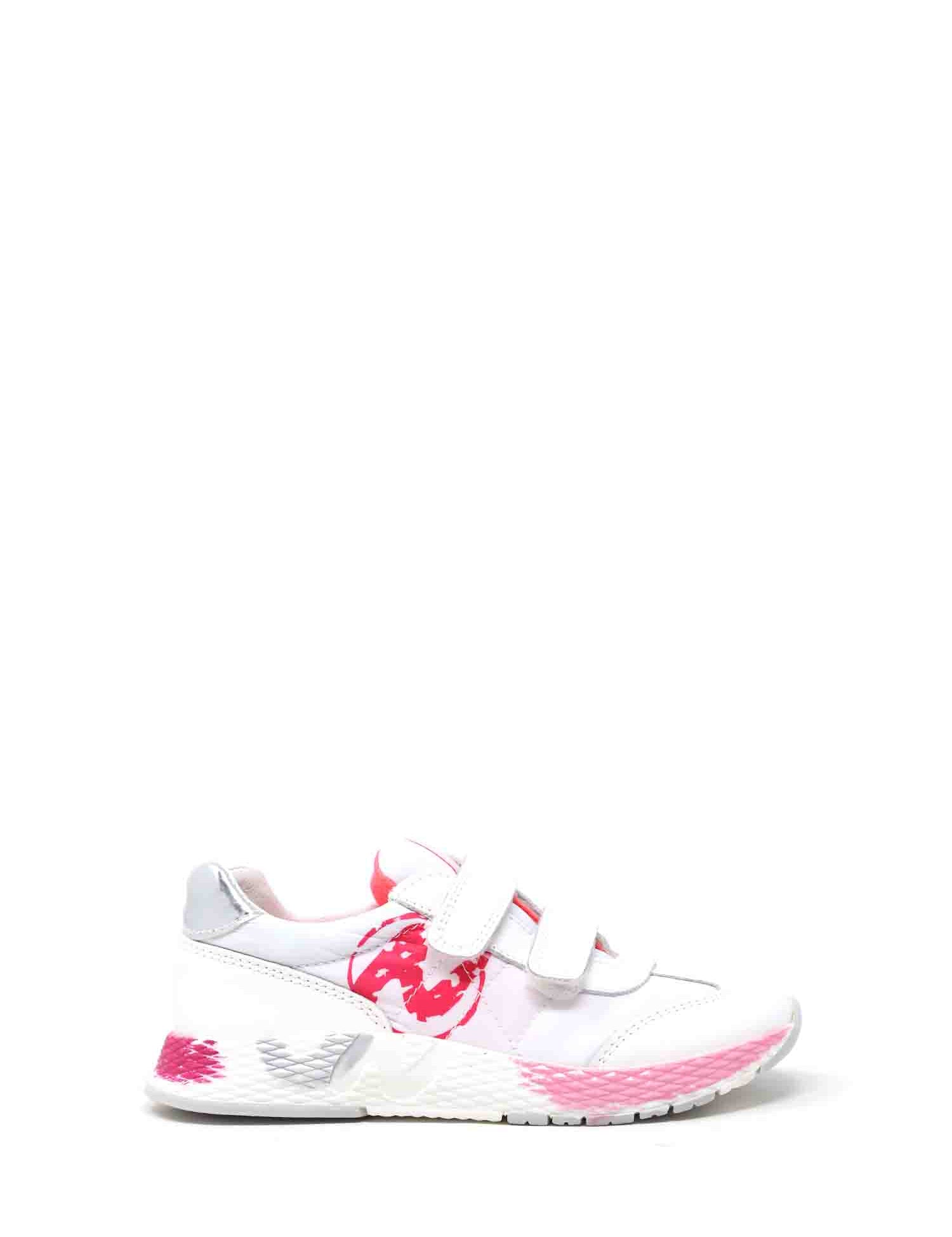 Scarpe con strappi Bianco Rosa Naturino