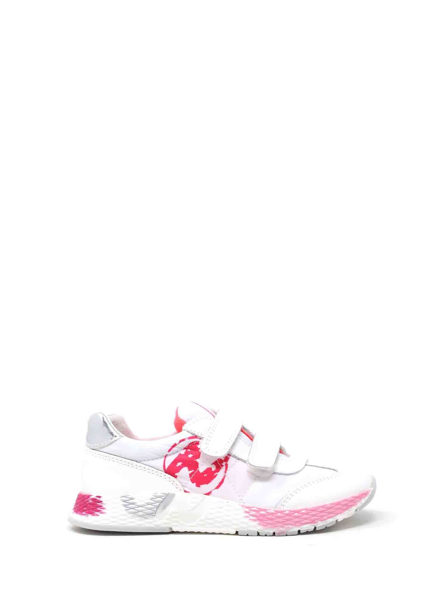 Scarpe con strappi Bianco Rosa Naturino
