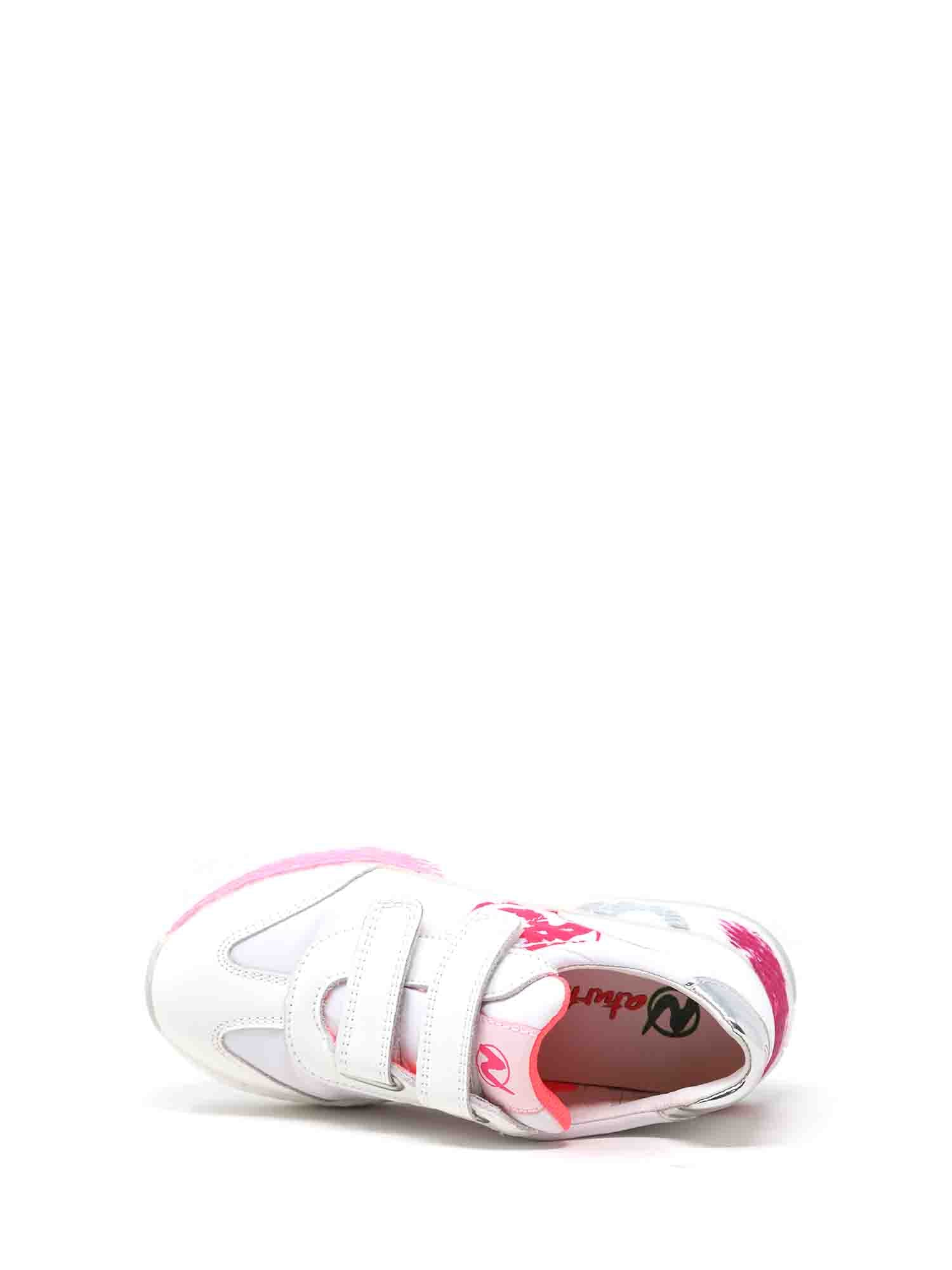 Scarpe con strappi Bianco Rosa Naturino