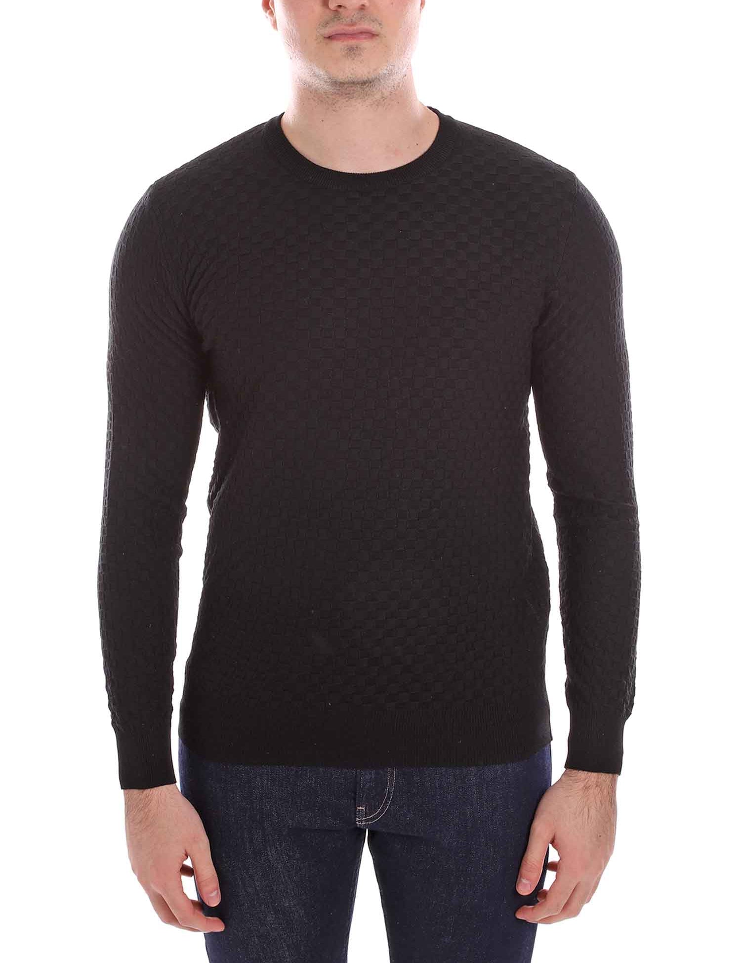 Maglioncini Nero Borgoni Milano