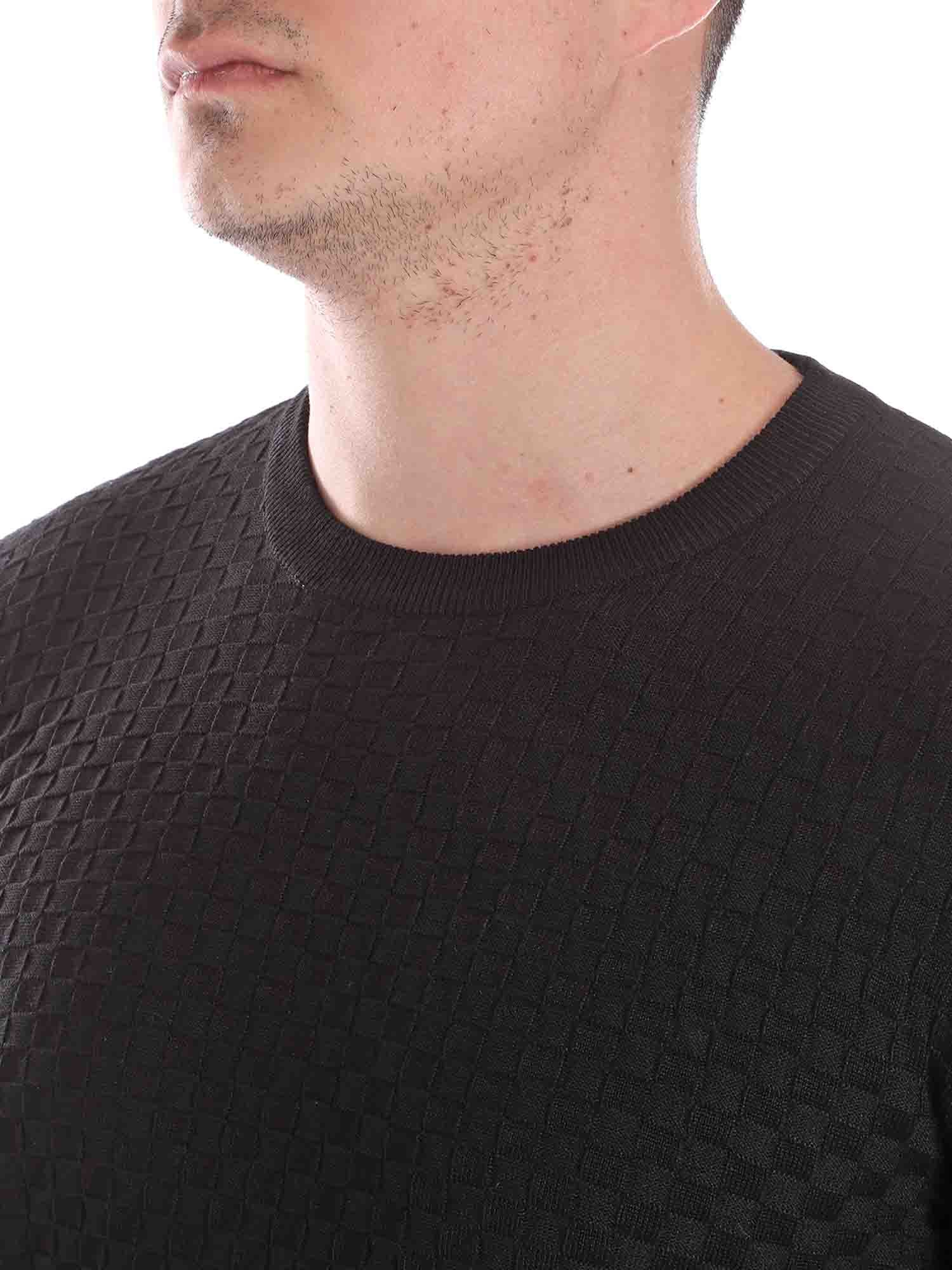 Maglioncini Nero Borgoni Milano