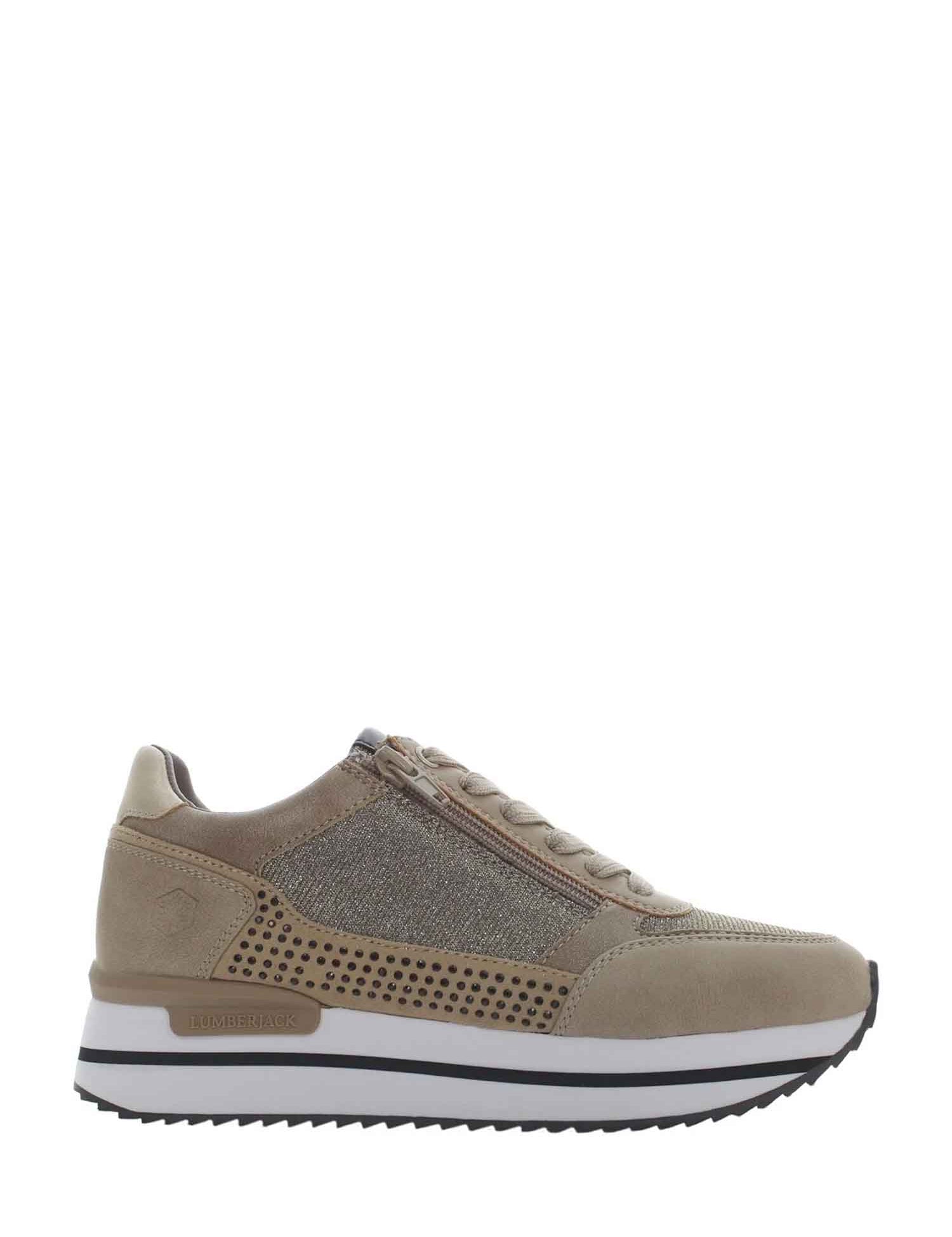 Sneakers Beige Lumberjack