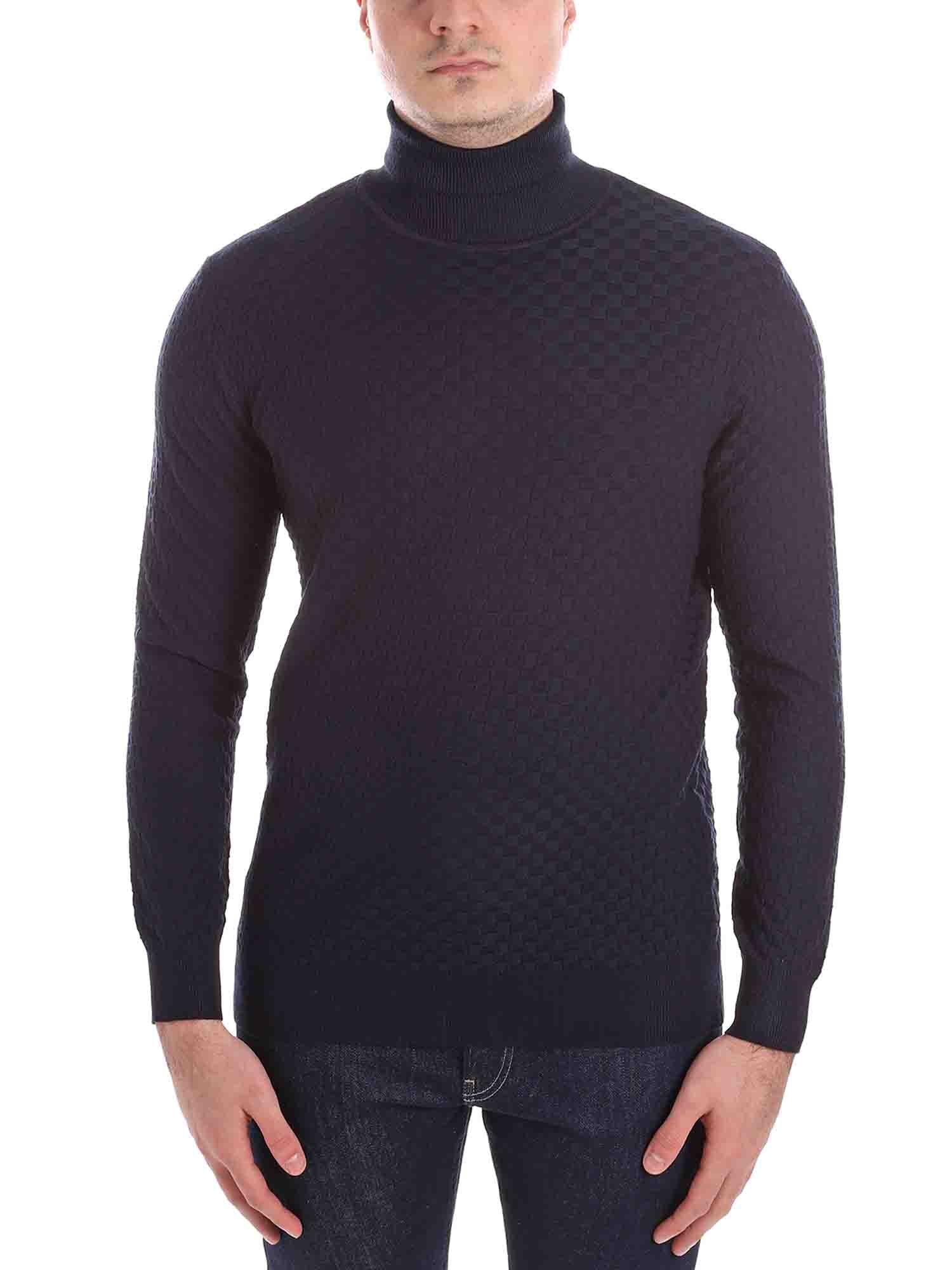 Maglie a collo alto Blu Blu Borgoni Milano