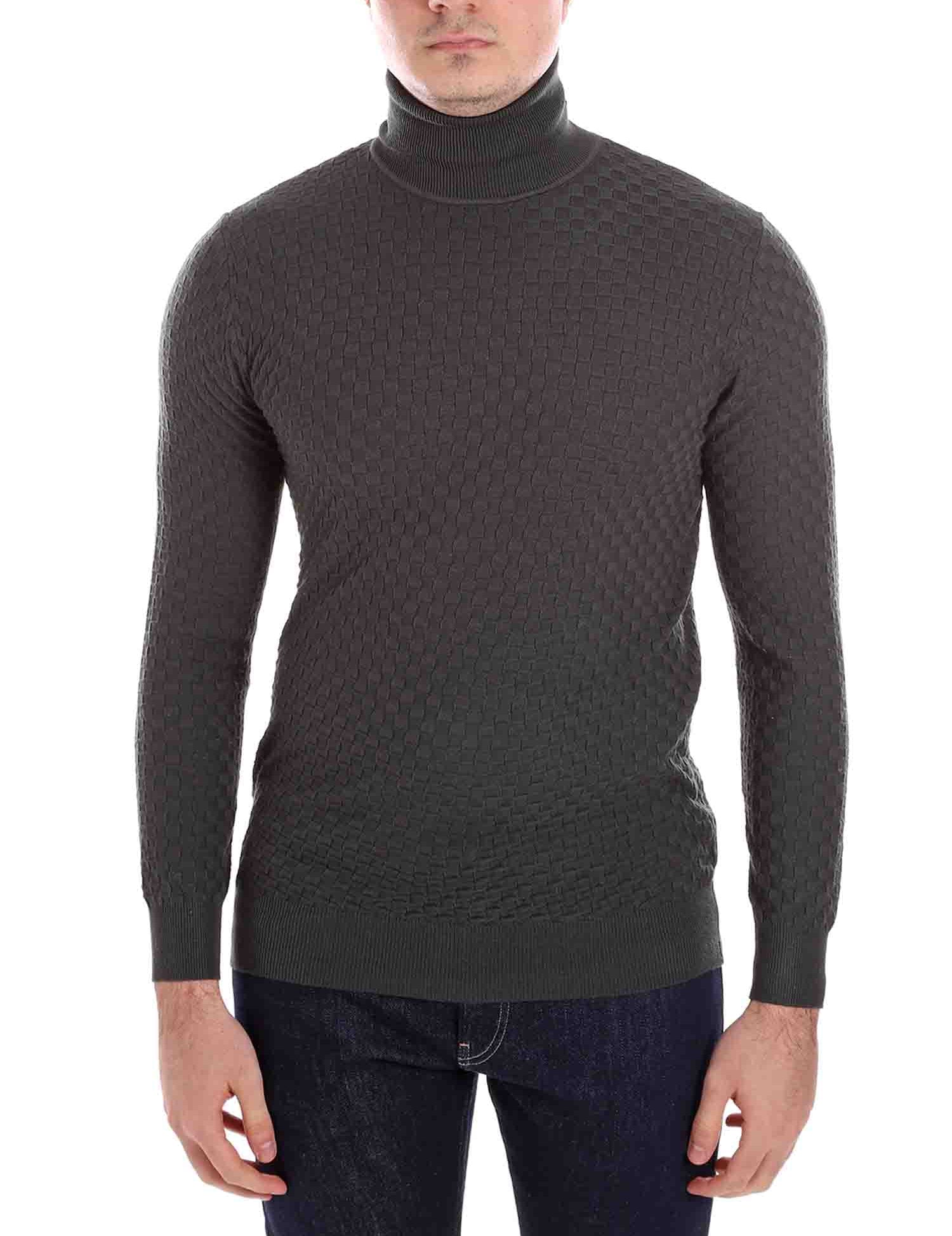 Maglie a collo alto Verde Borgoni Milano