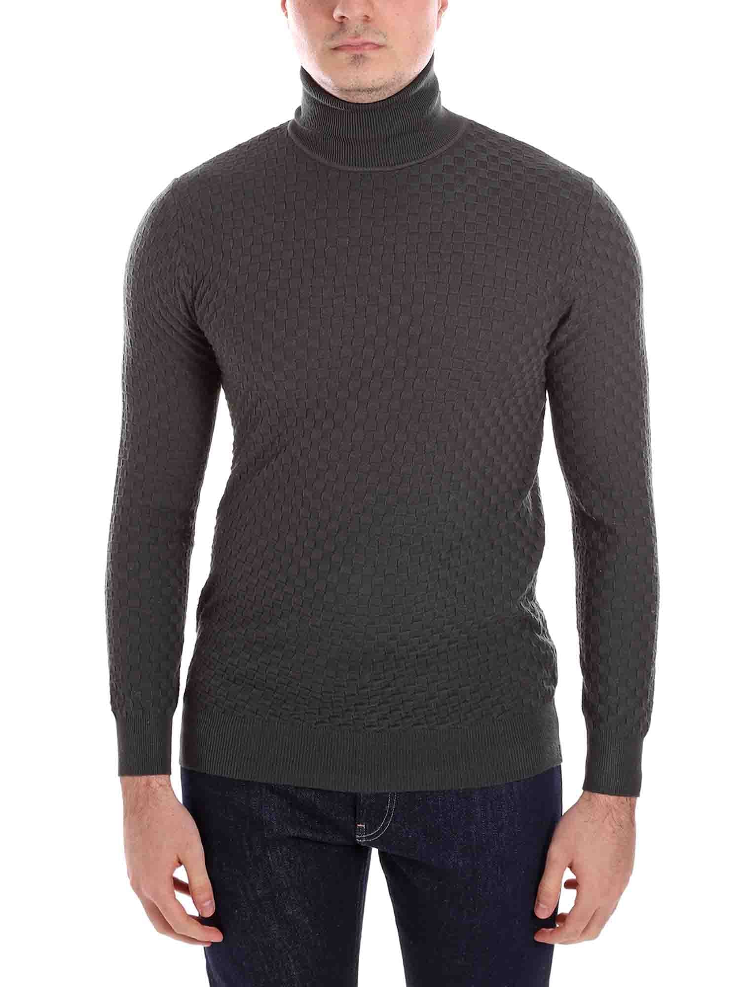 Maglie a collo alto Verde Borgoni Milano