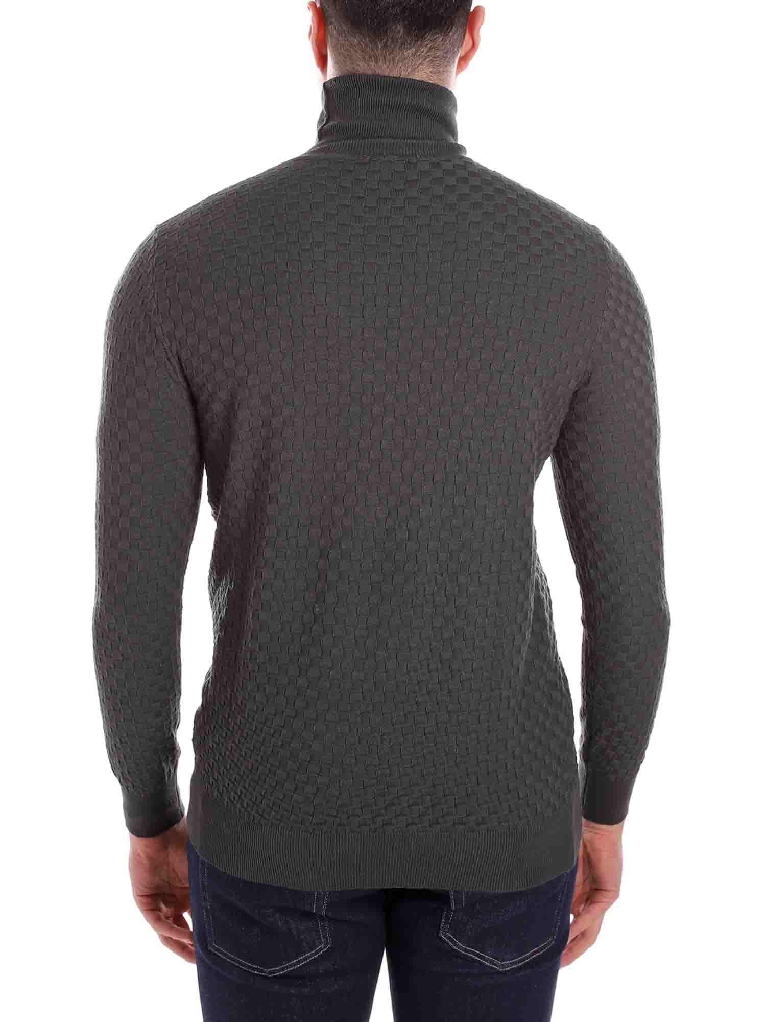 Maglie a collo alto Verde Borgoni Milano