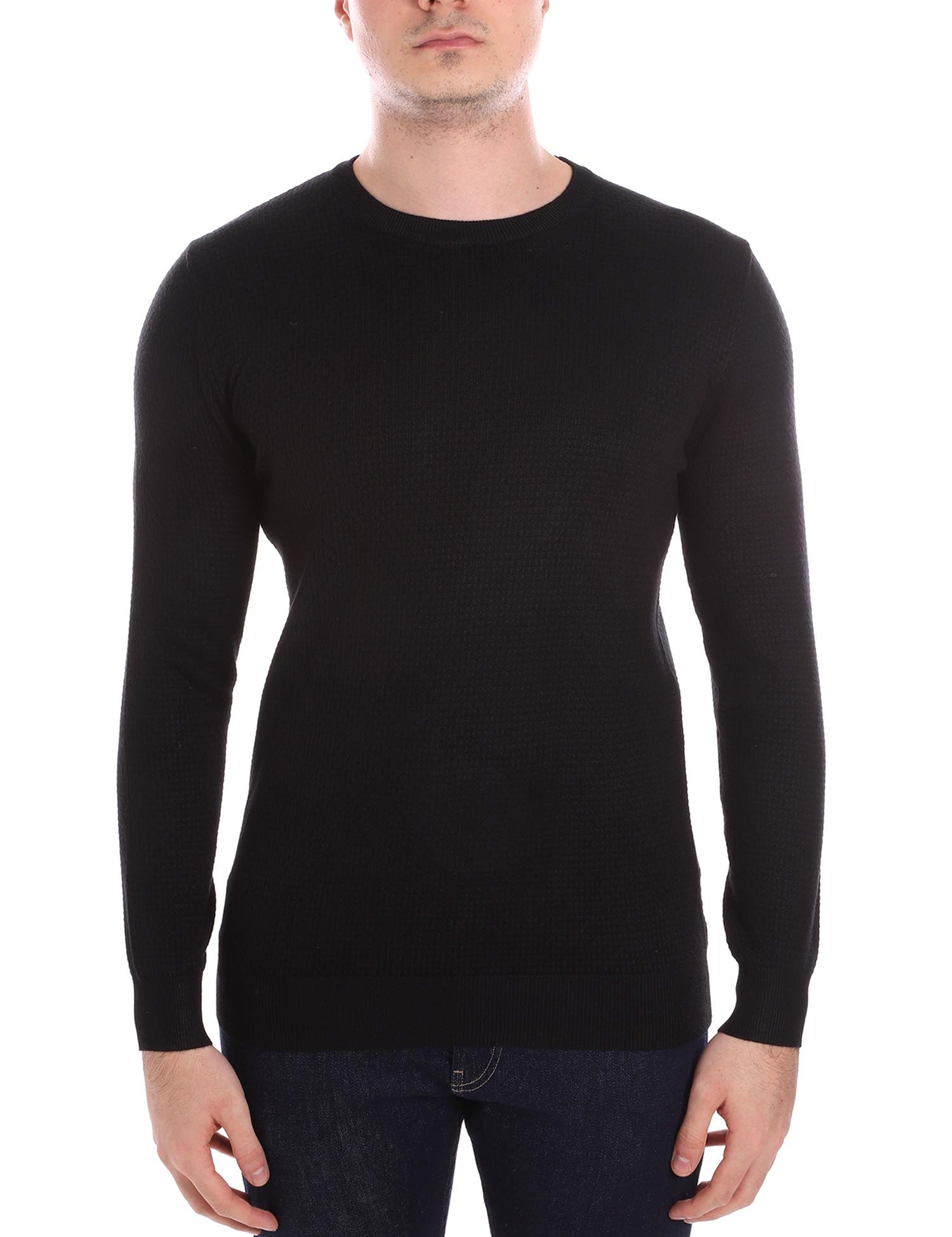 Maglioncini Nero Borgoni Milano