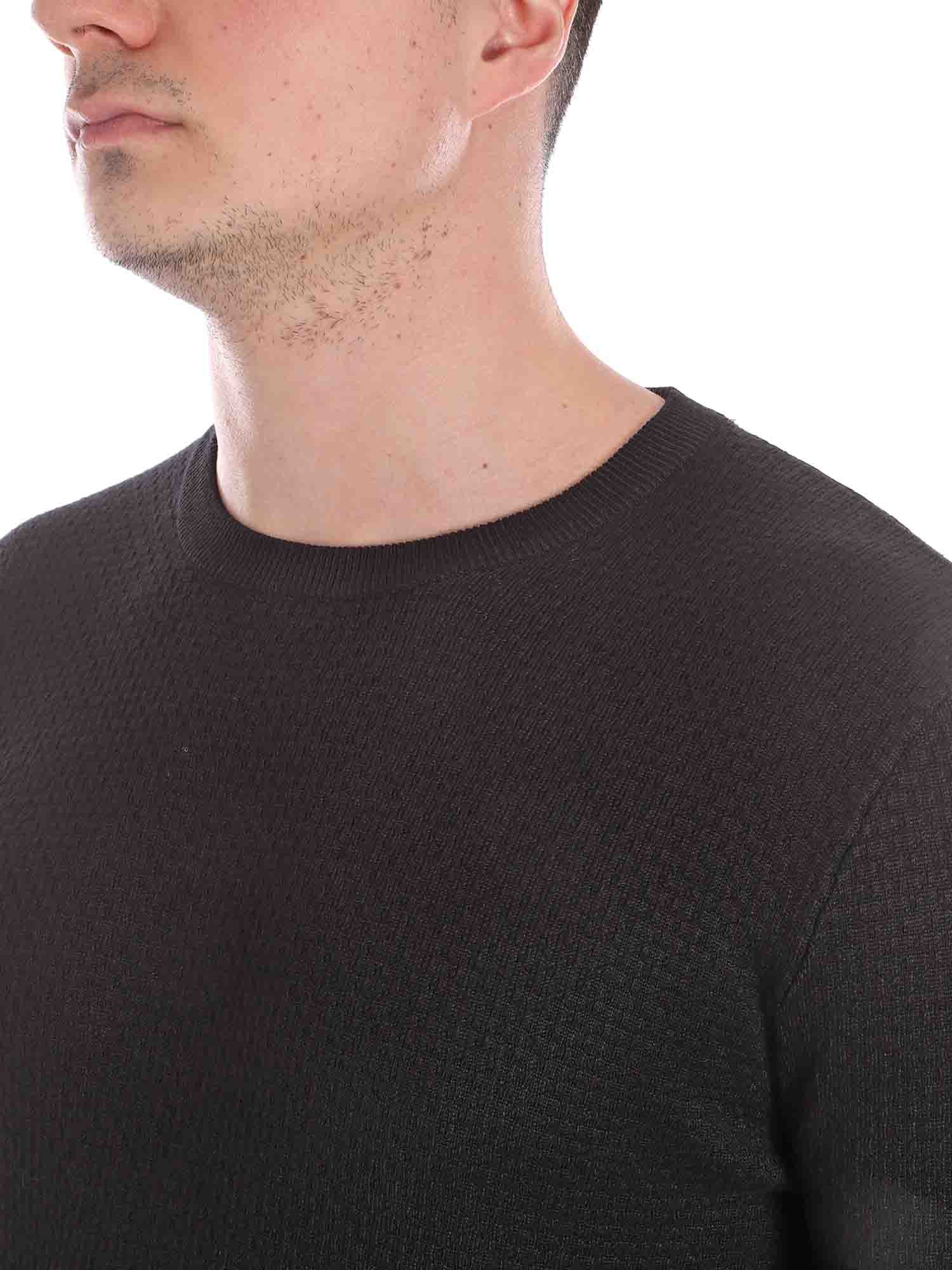 Maglioncini Nero Borgoni Milano