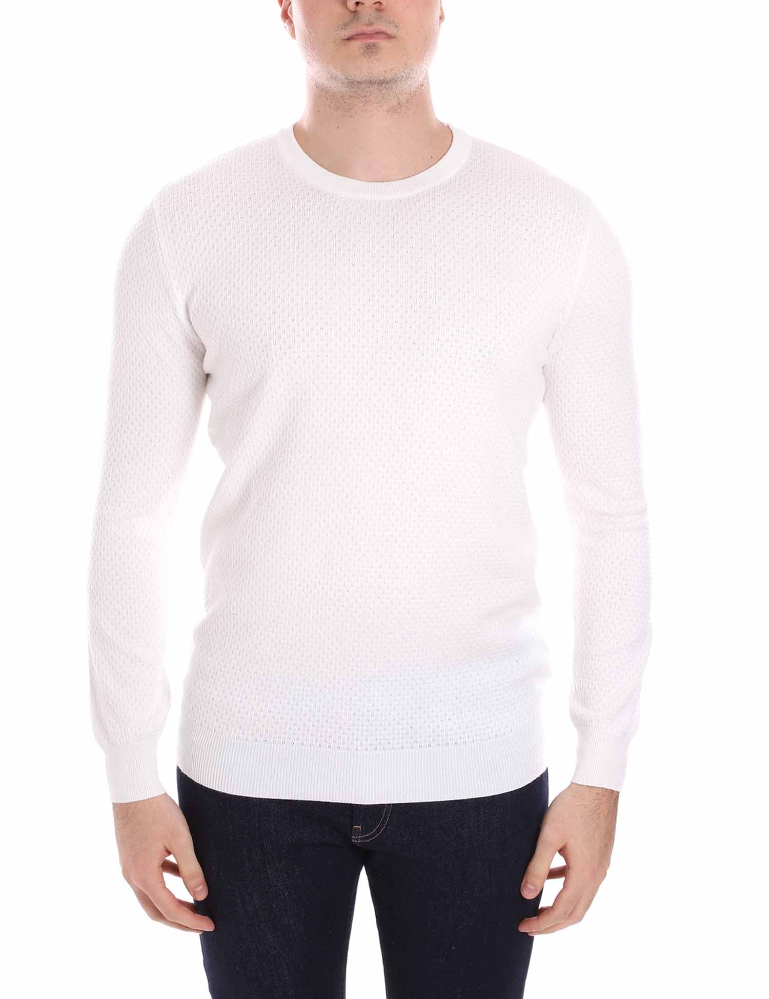 Maglioncini Bianco Borgoni Milano