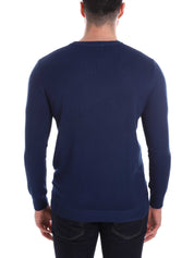 Maglioncini Blu Denim Borgoni Milano