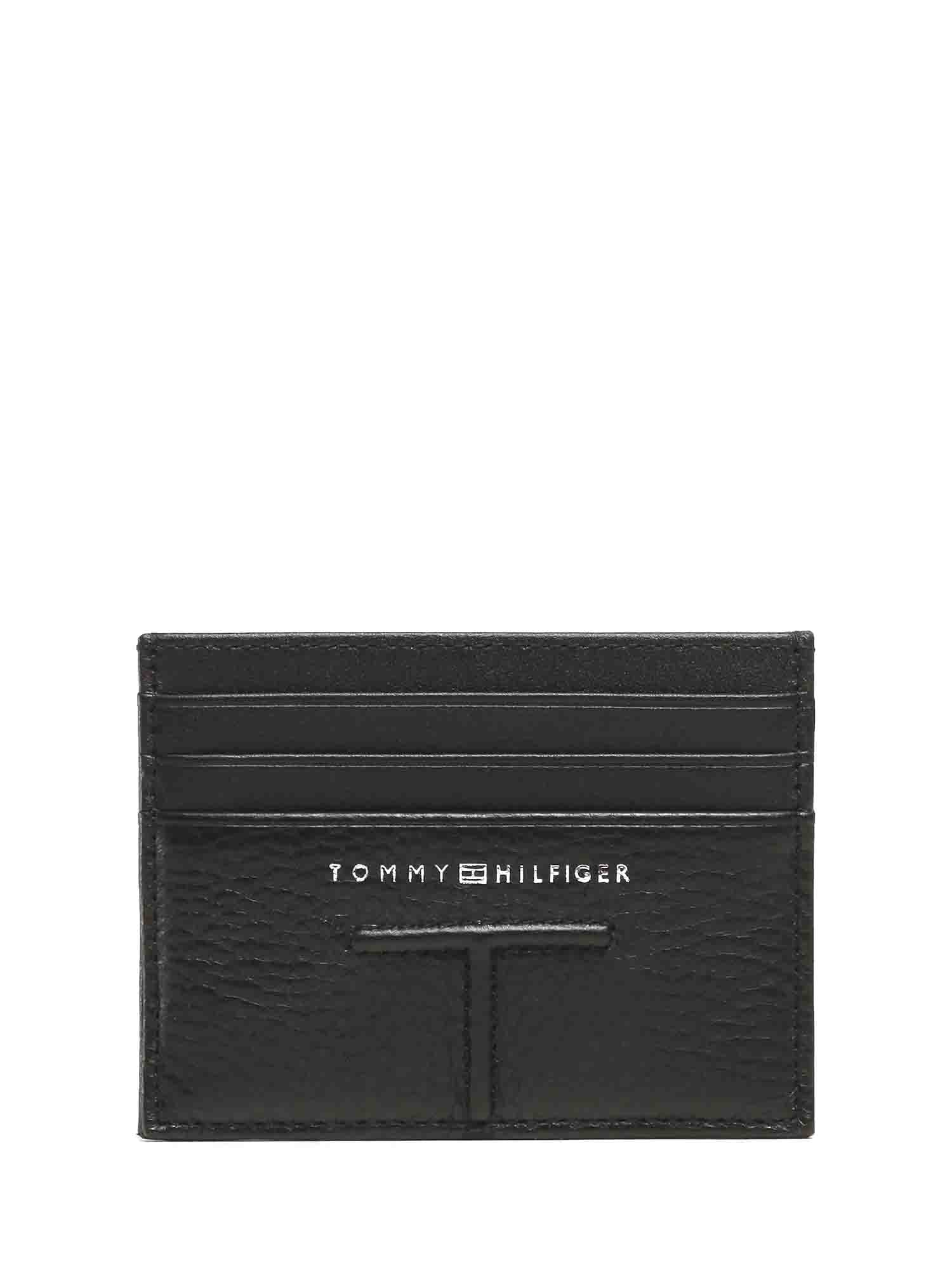 Portafogli Nero Tommy Hilfiger