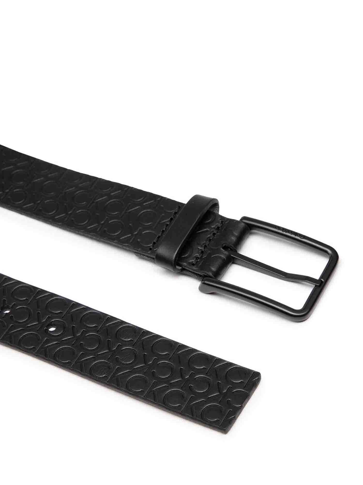 Cinture Nero Calvin Klein