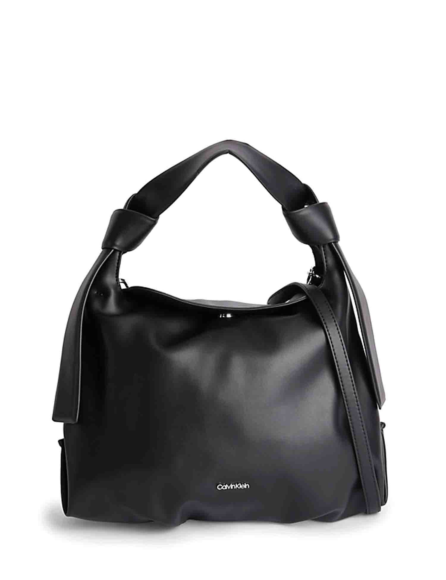 Borse a spalla Nero Calvin Klein