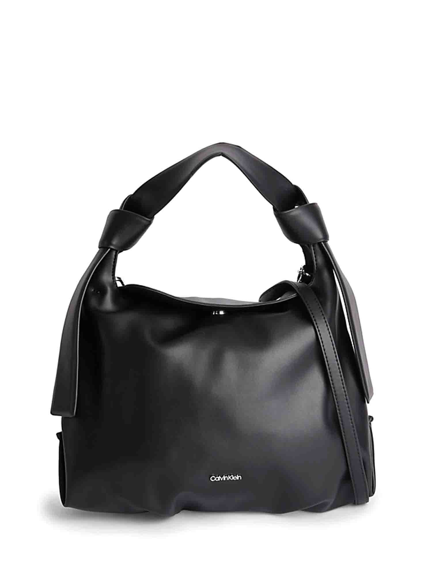 Borse a spalla Nero Calvin Klein