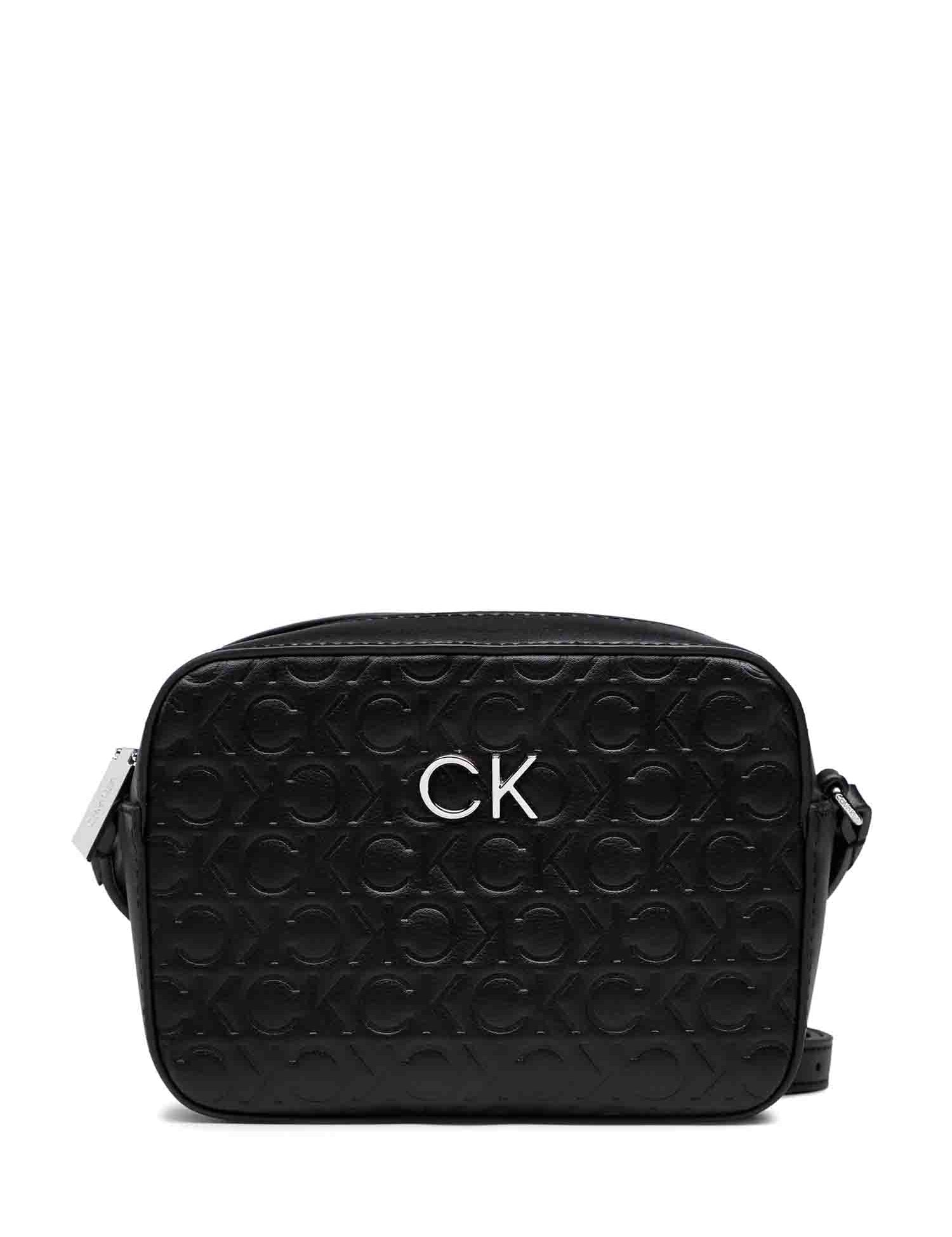 Tracolla Nero Calvin Klein