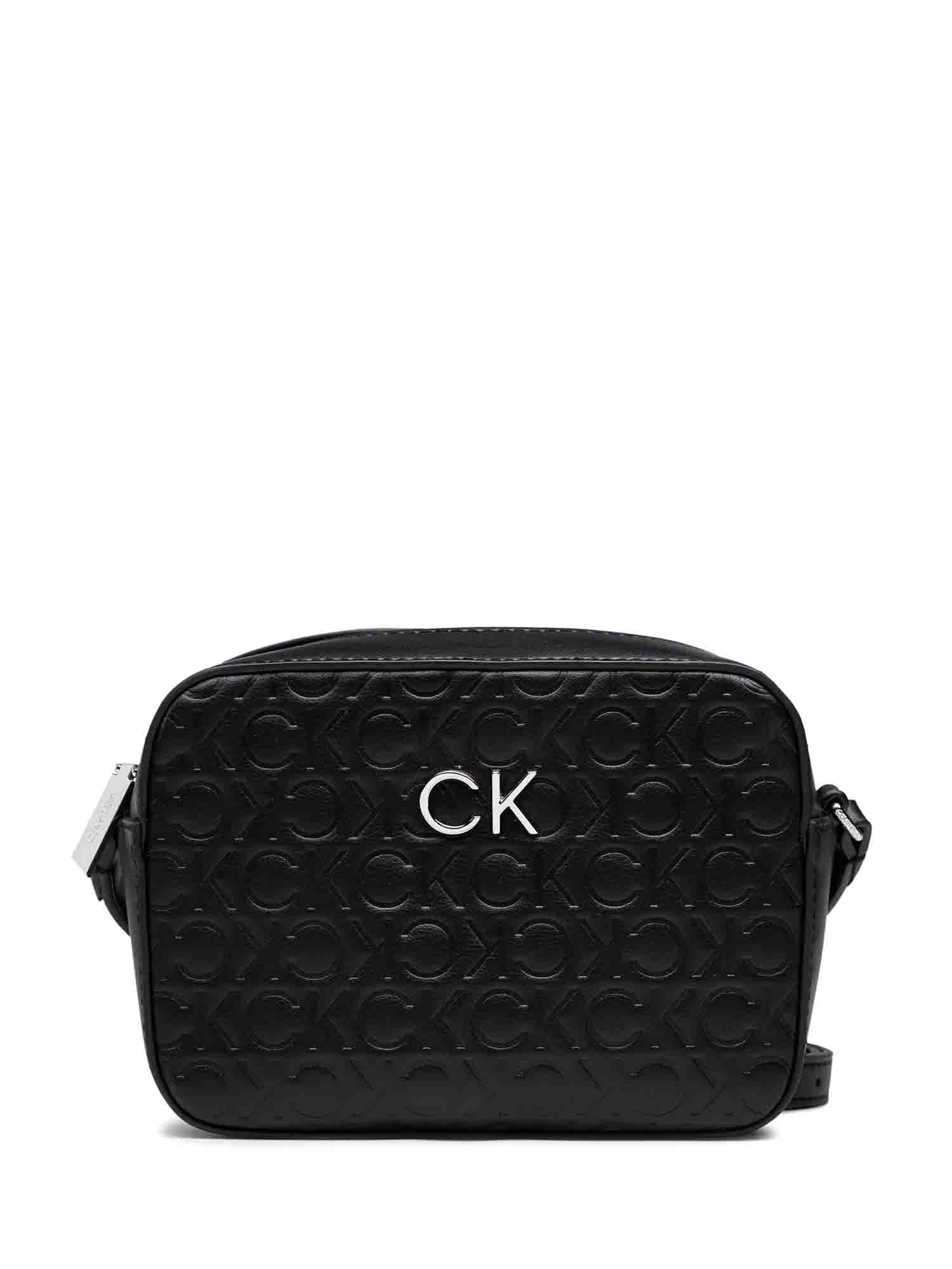 Tracolla Nero Calvin Klein