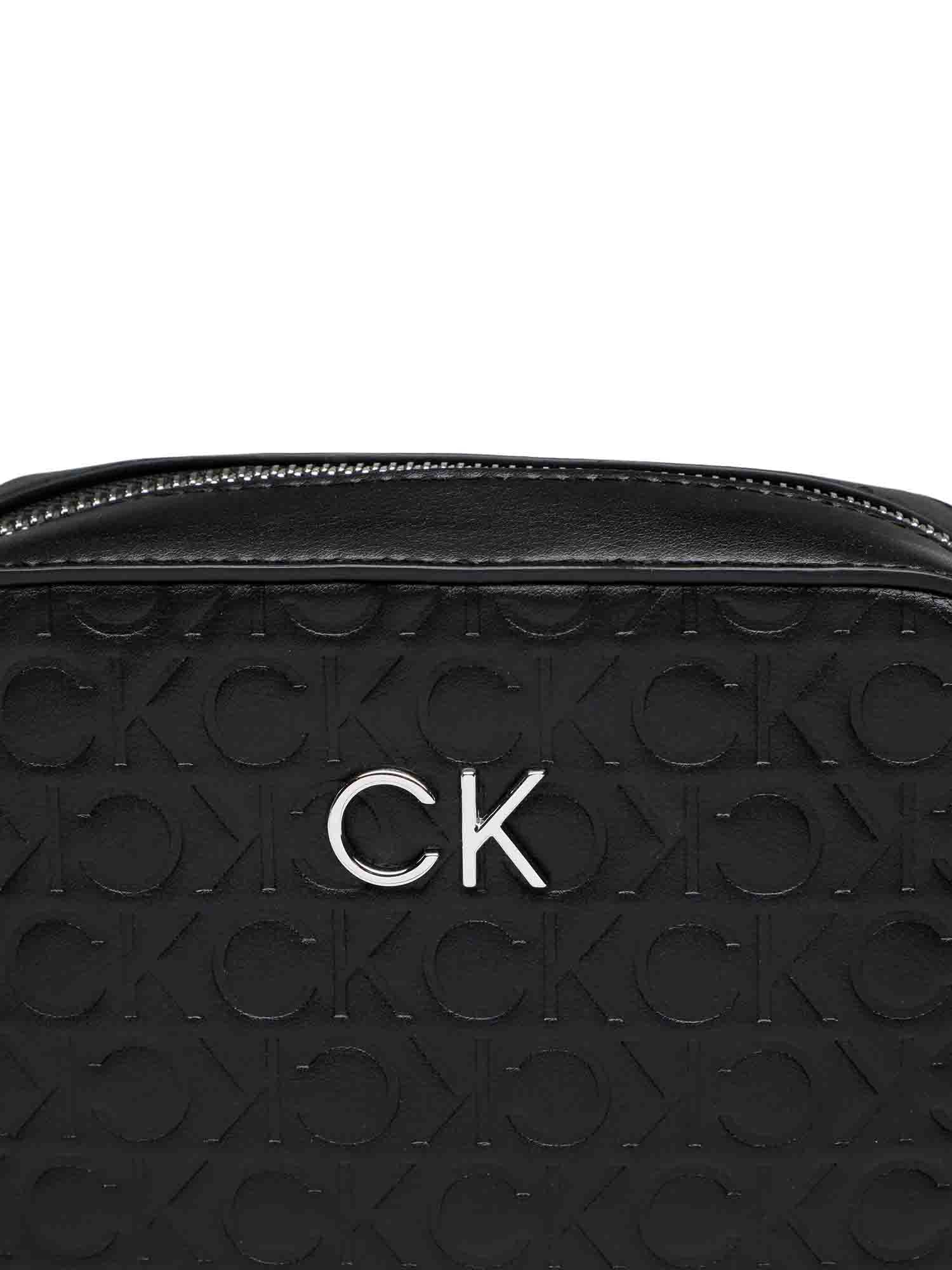 Tracolla Nero Calvin Klein