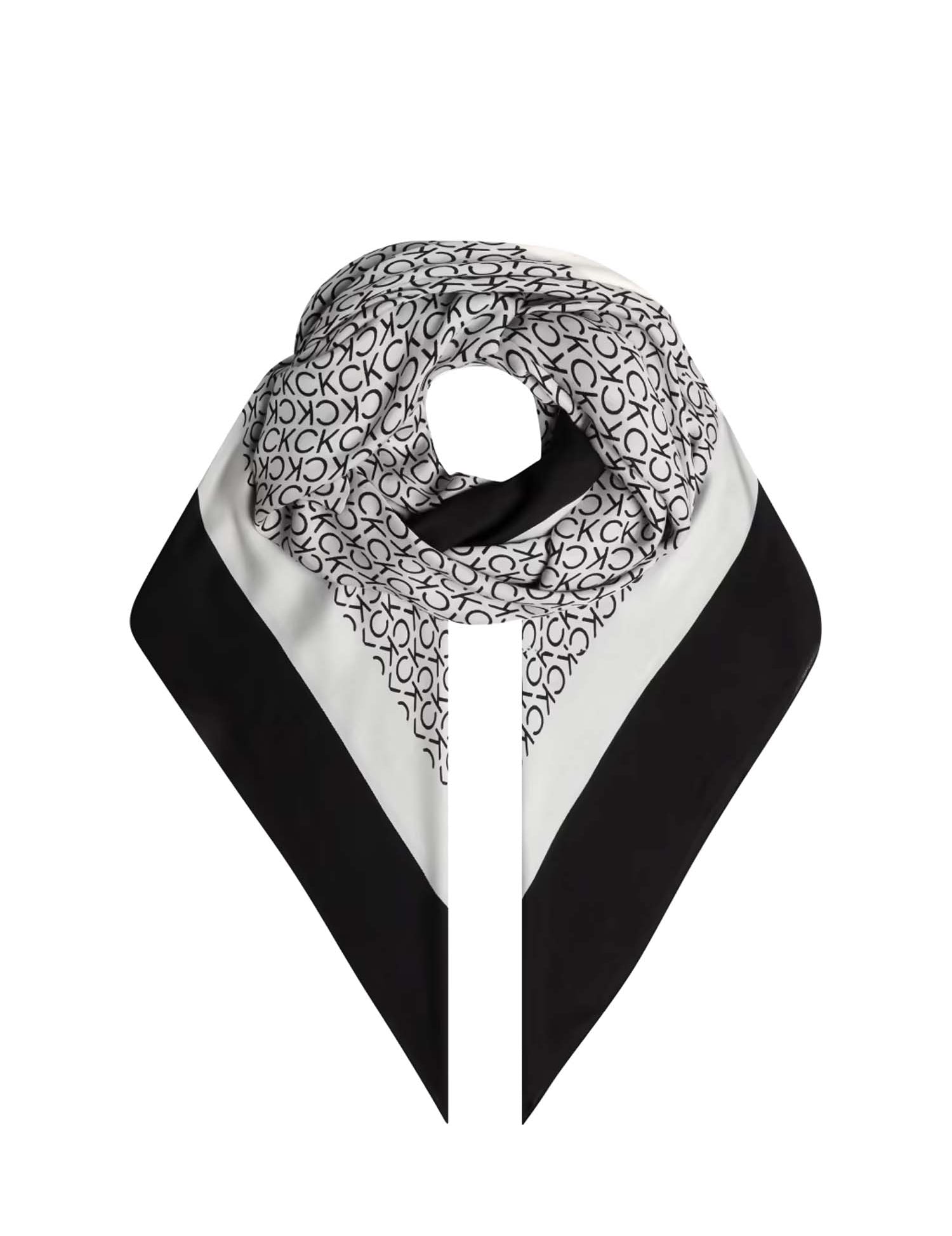 Foulard Nero Calvin Klein