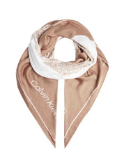 Foulard Beige Calvin Klein