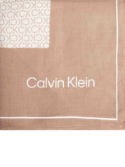 Foulard Beige Calvin Klein