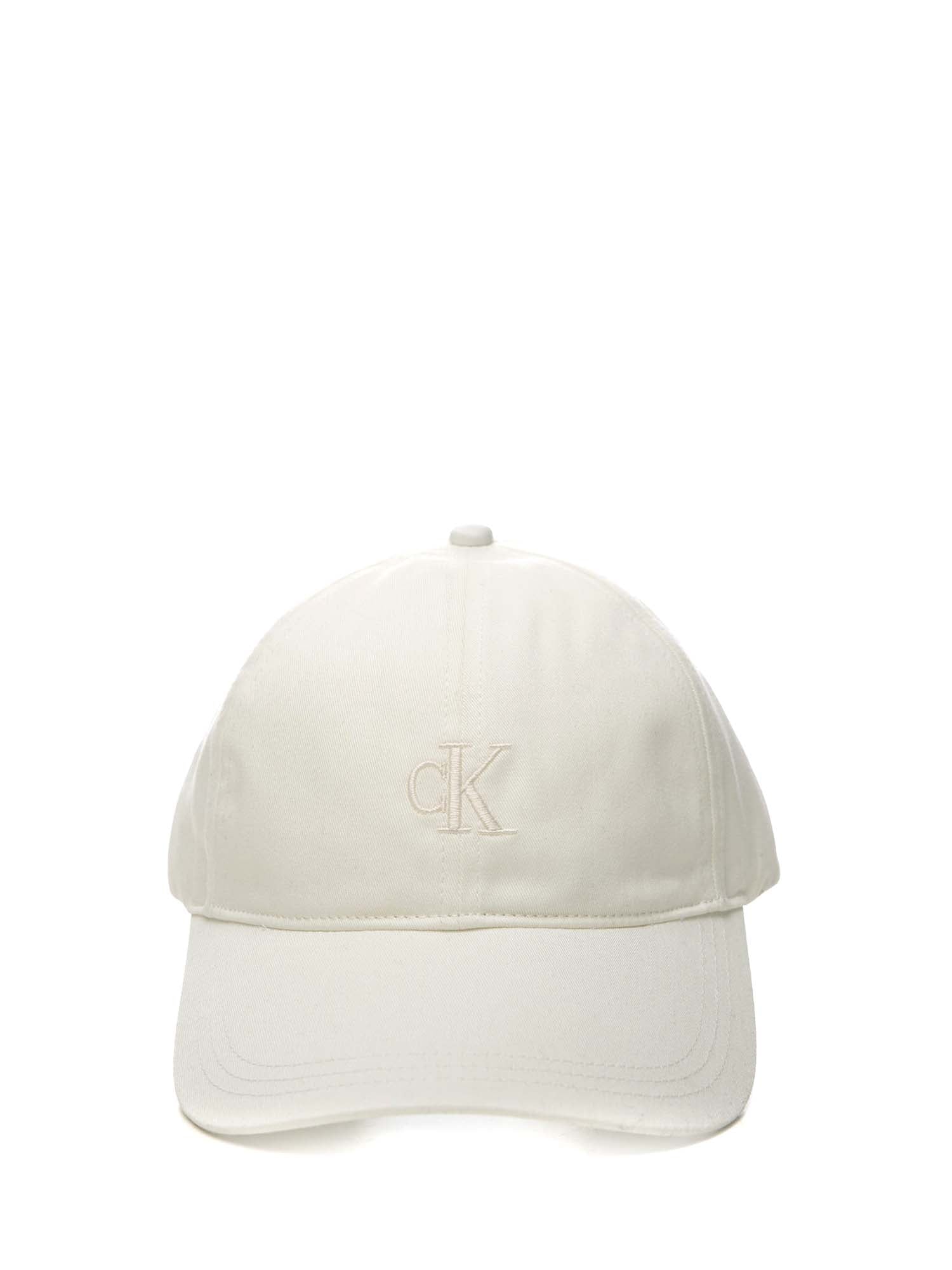 Cappelli Bianco Calvin Klein