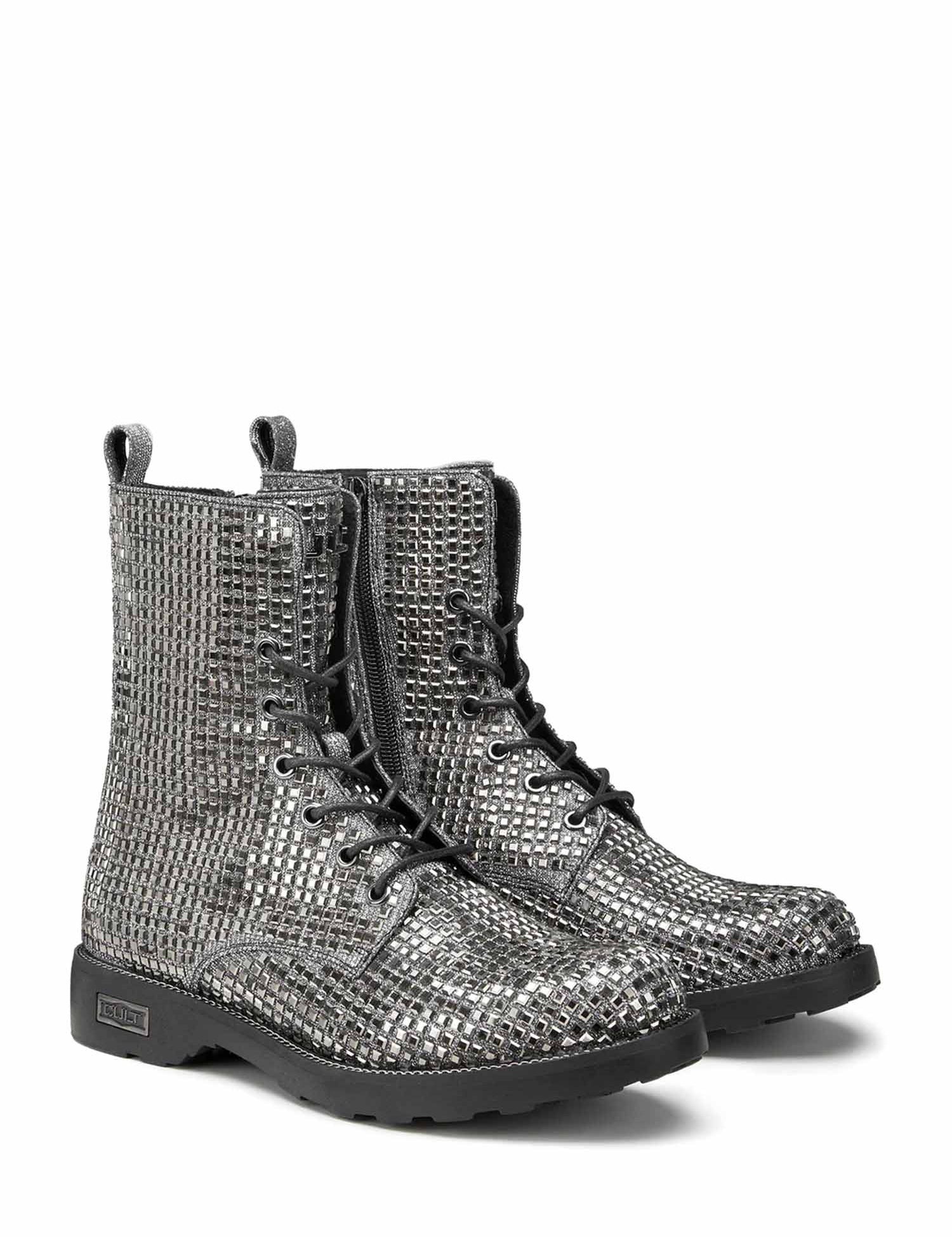 Stivaletti Argentato Cult