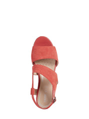 Sandali zeppa Rosso Geox