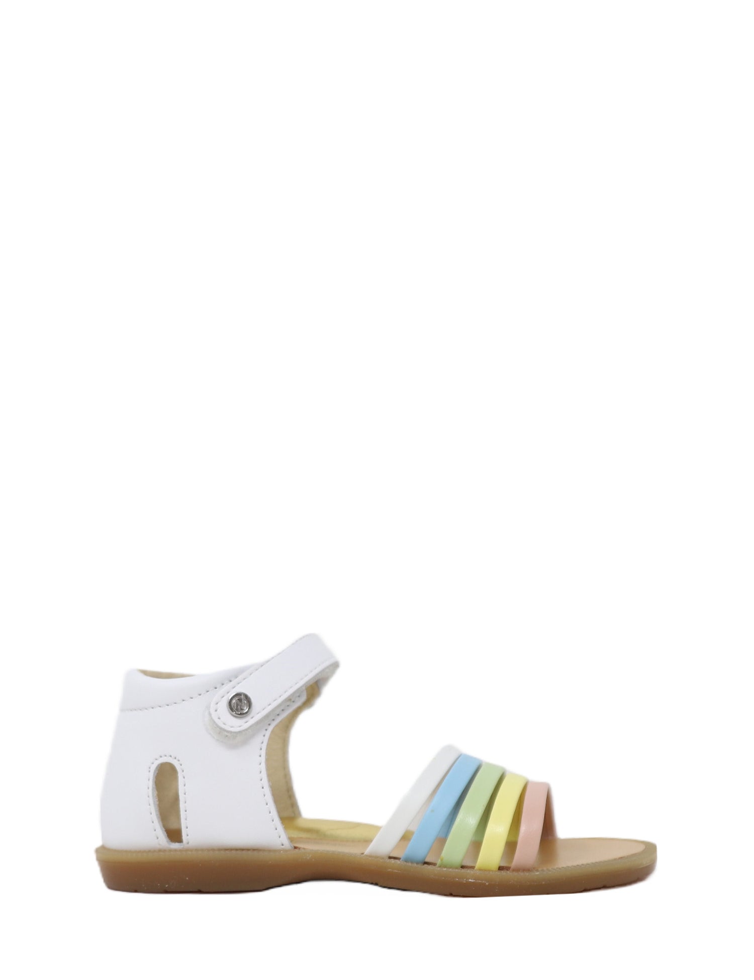 Sandali con strappi Bianco Naturino