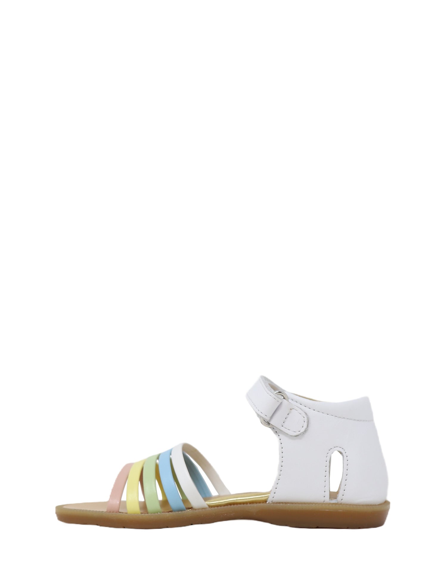 Sandali con strappi Bianco Naturino