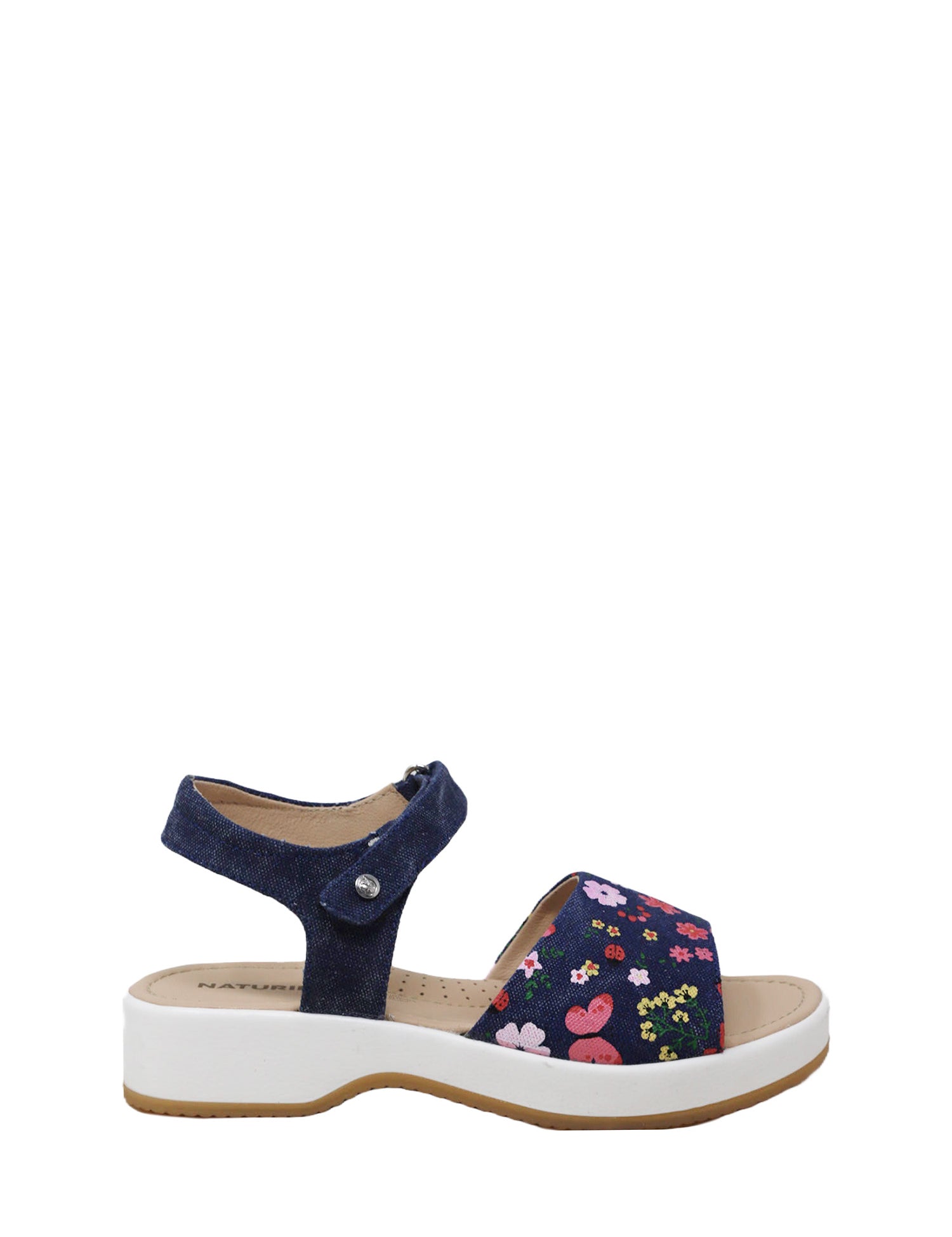 Sandali con strappi Blu Naturino