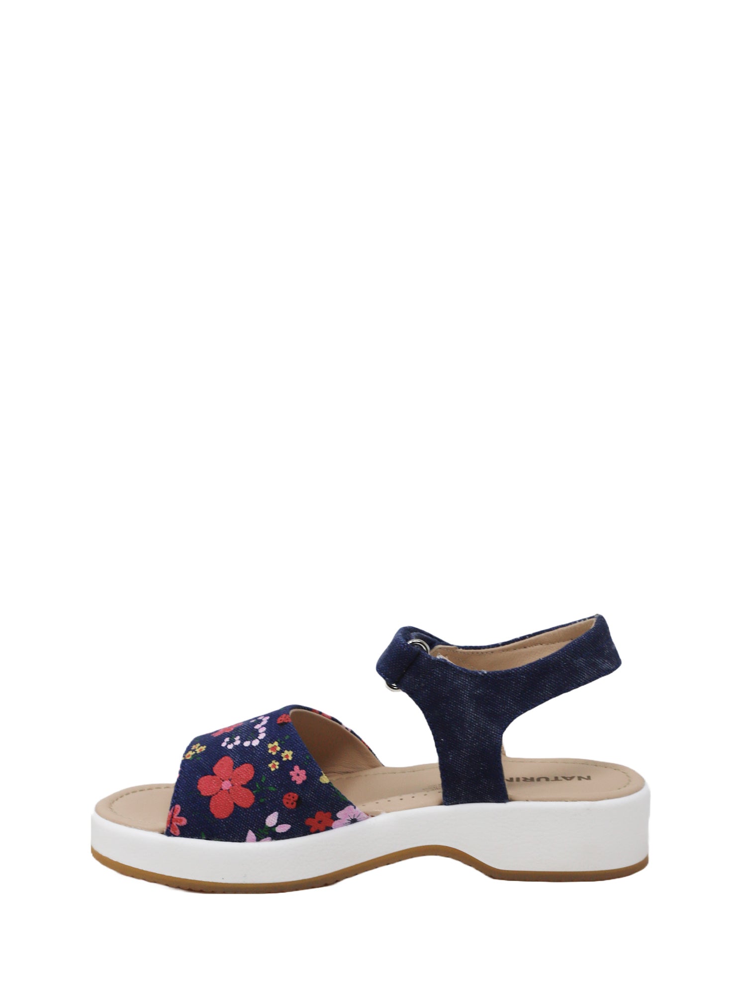 Sandali con strappi Blu Naturino