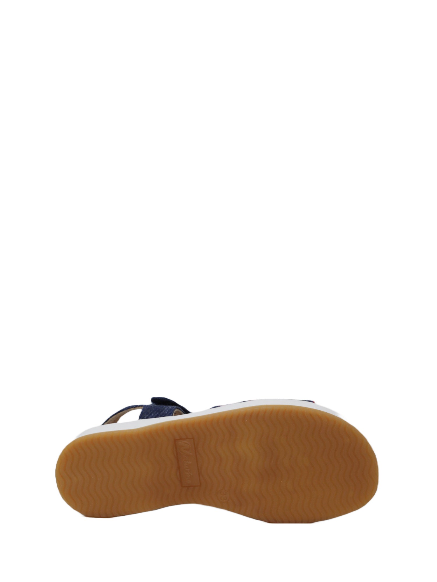 Sandali con strappi Blu Naturino