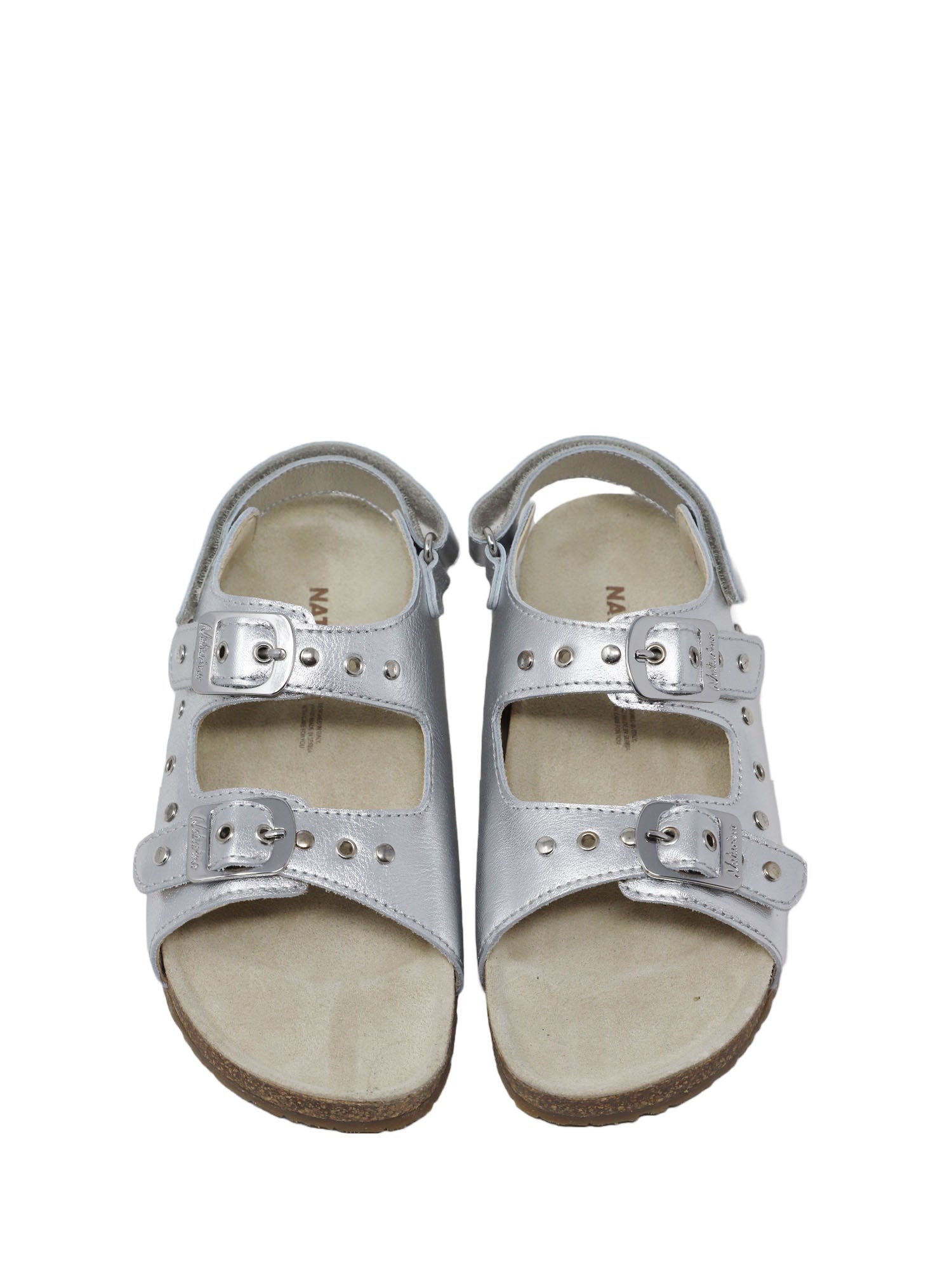 Sandali Argentato Naturino