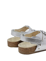 Sandali Argentato Naturino